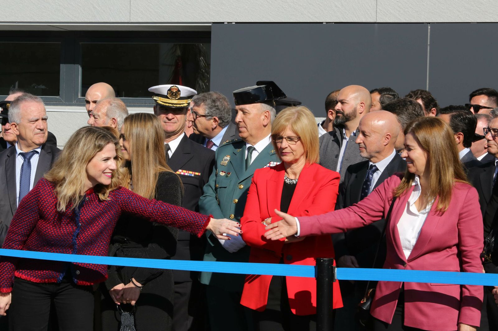 Inaguración de la nueva comisaría por el ministro del Interior Grande- Marlaska