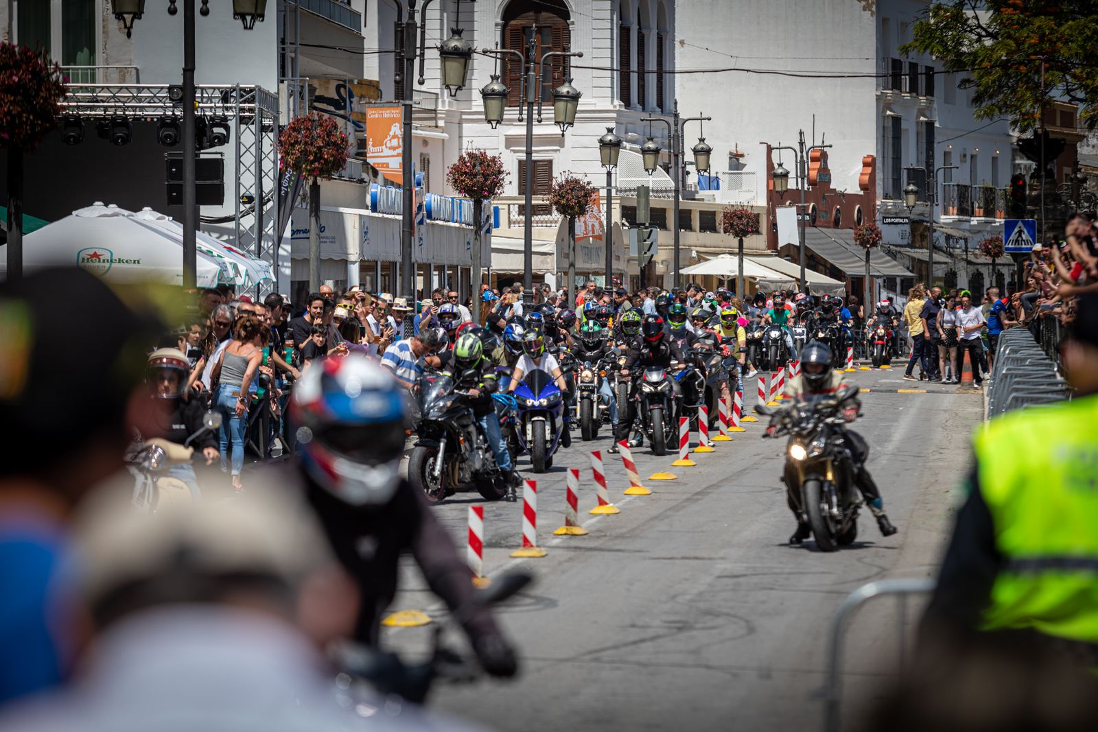 Imágenes de la motorada en El Puerto