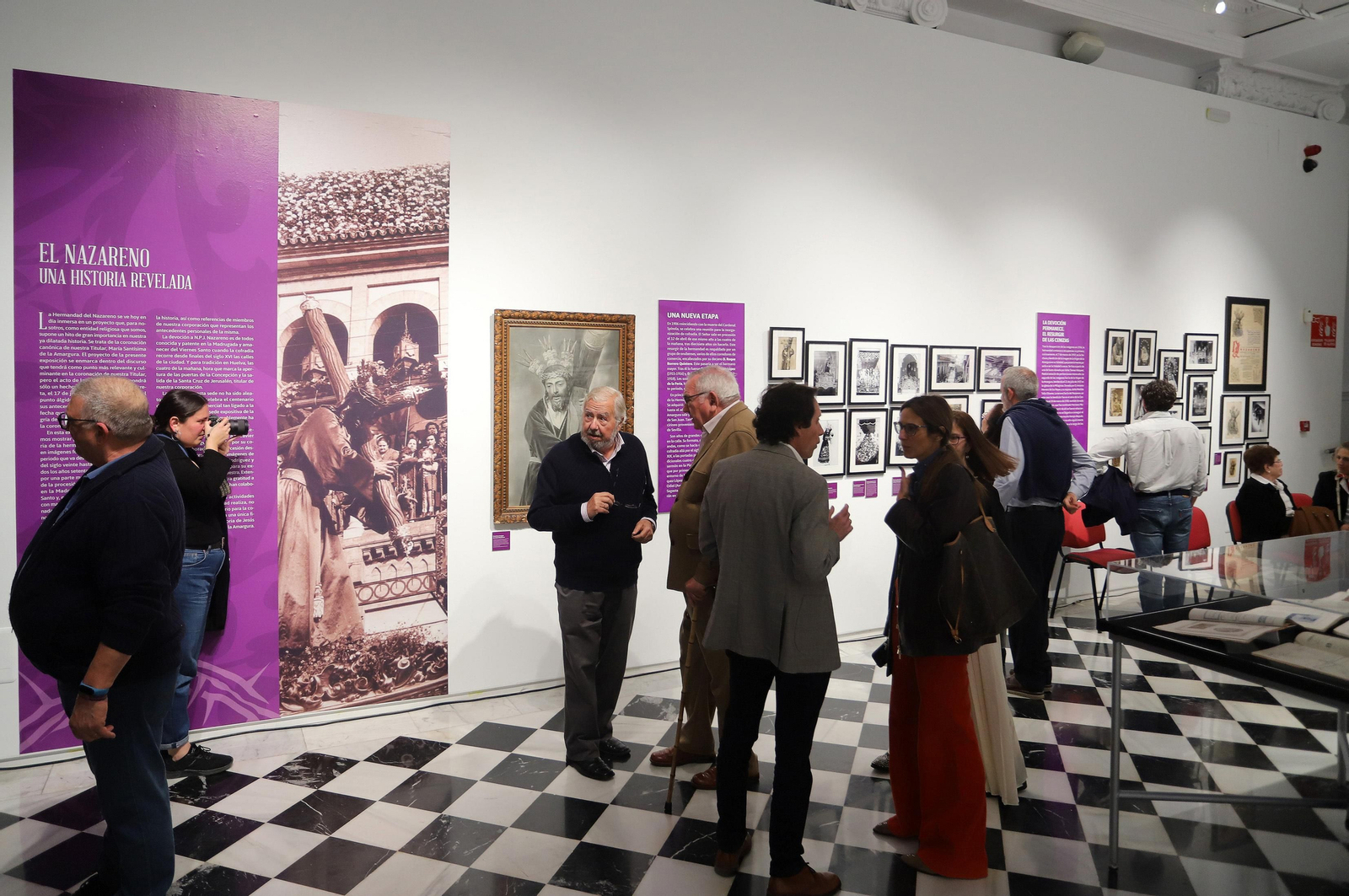 Imágenes de la exposición " El Nazareno, una historia revelada"