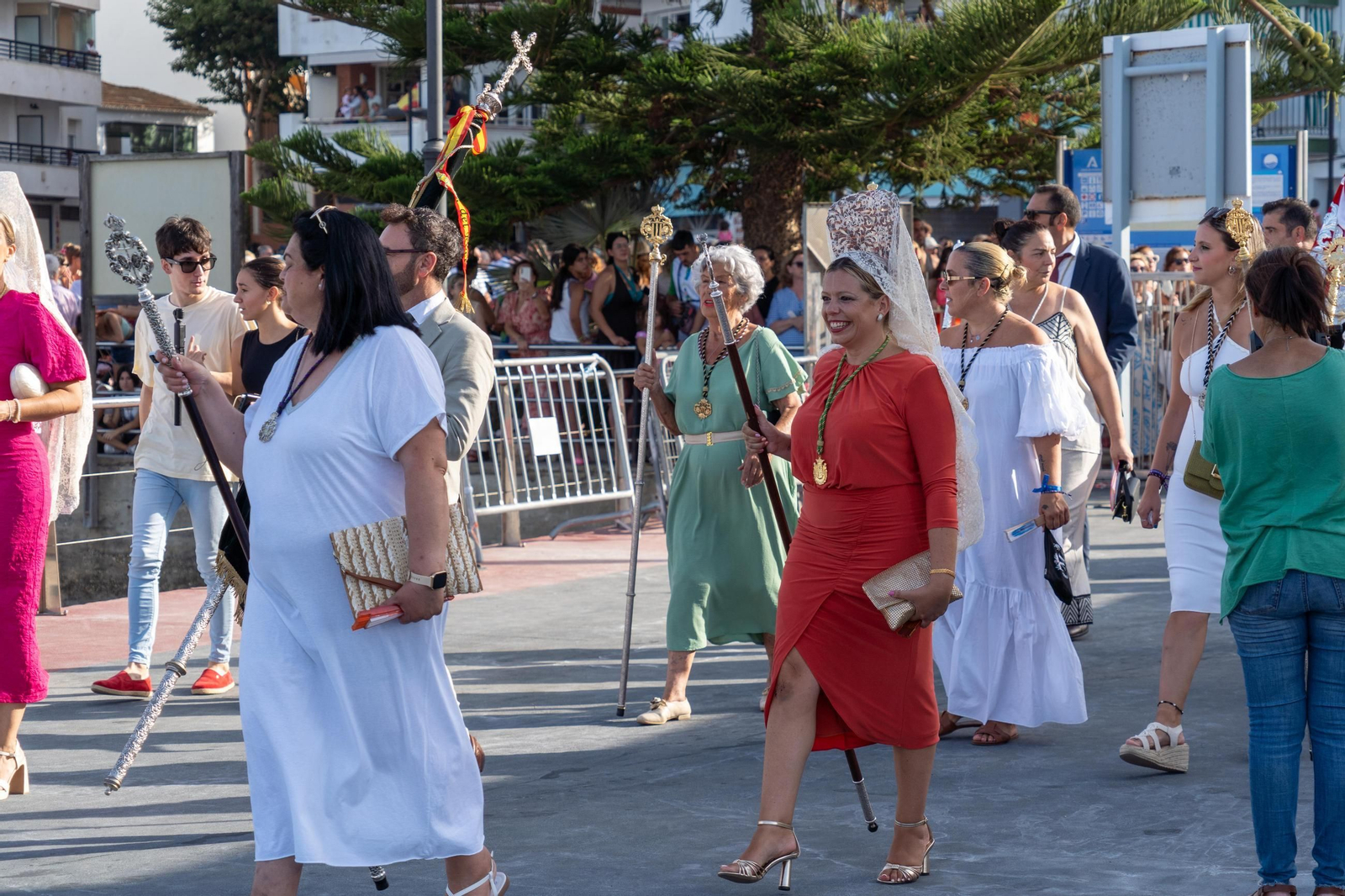 Imágenes de la Solemne Procesión marítima de la Virgen del Carmen en Punta Umbría