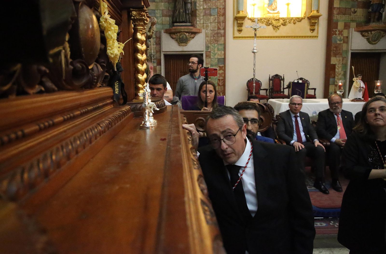 Fotos de la primera levantá de La Borriquita en Algeciras 2023