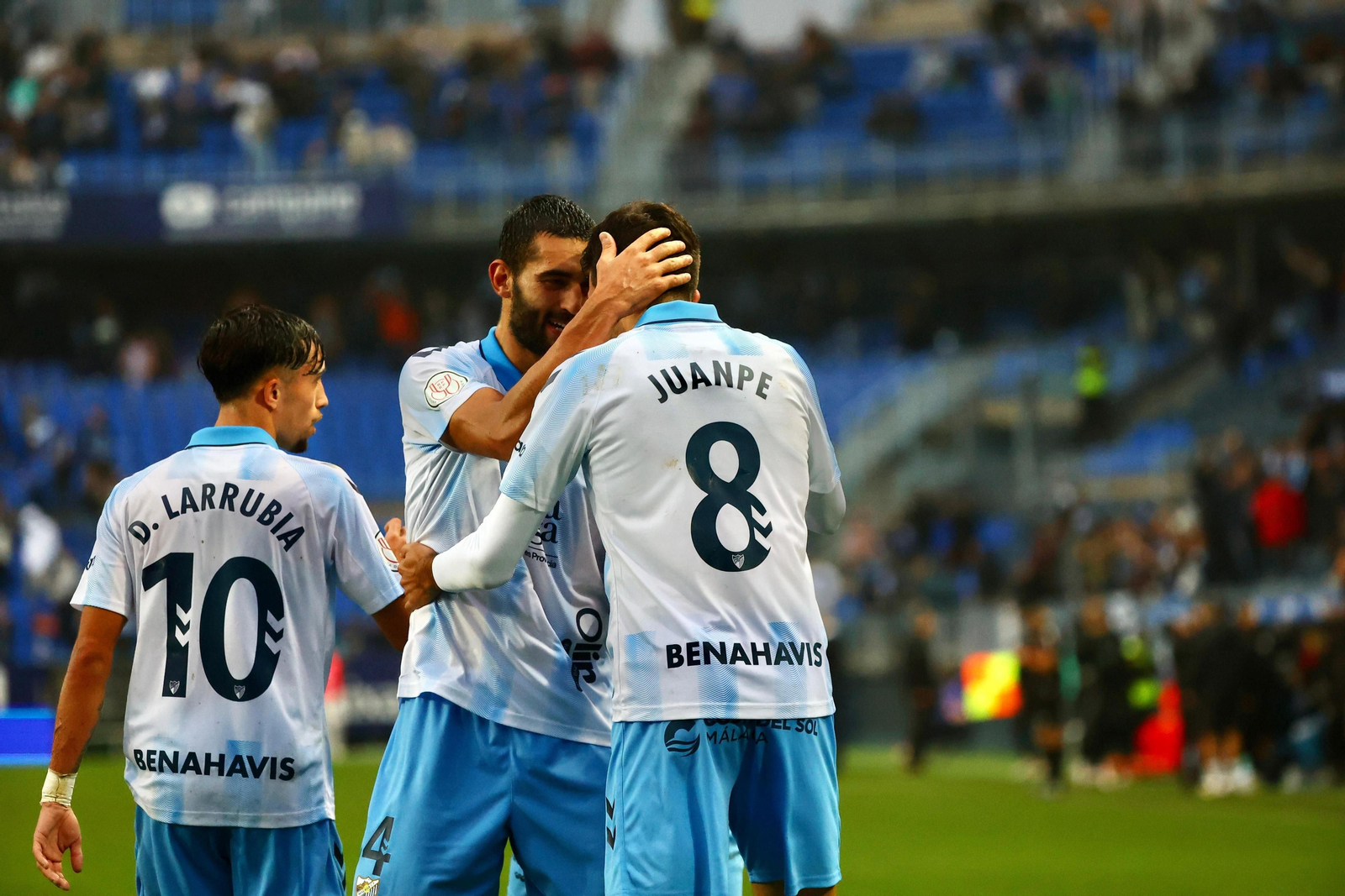 El Málaga CF - Eldense, en fotos