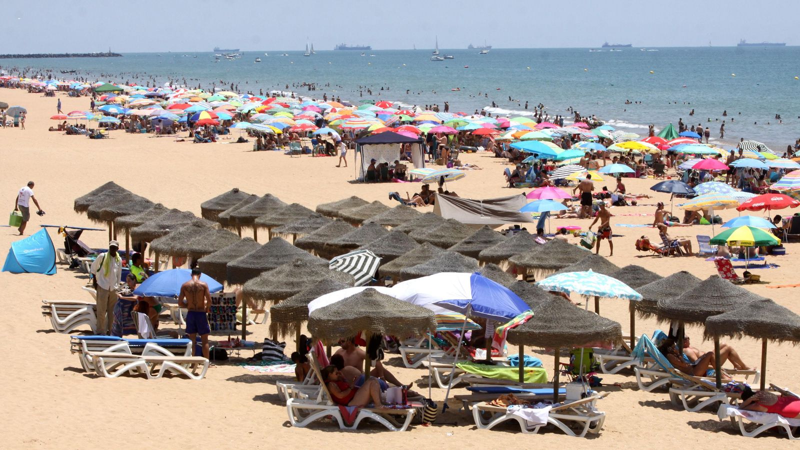 Punta Umbría en verano Punta Umbría en verano