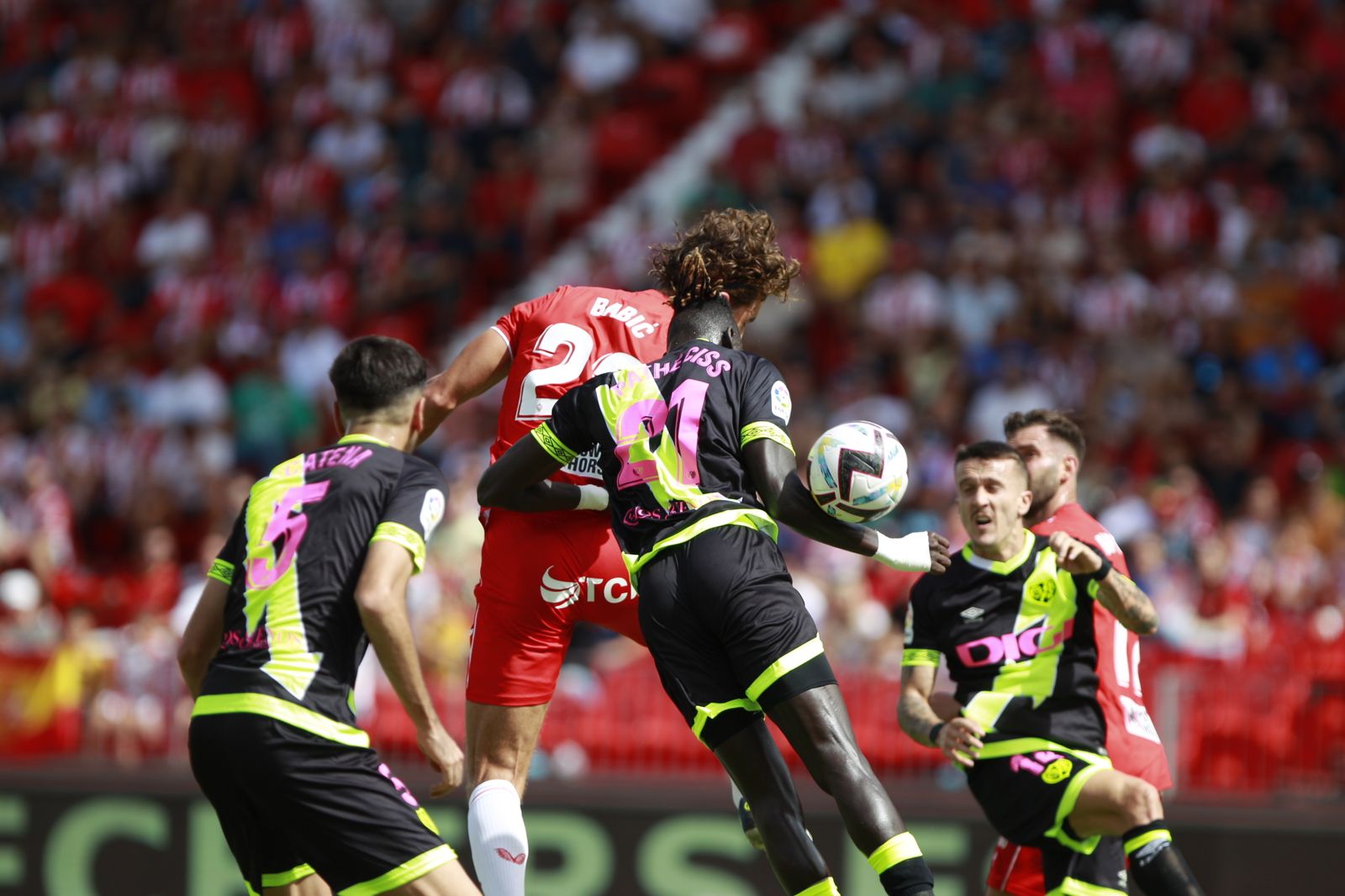 Imágenes de la U.D. Almería-Rayo Vallecano