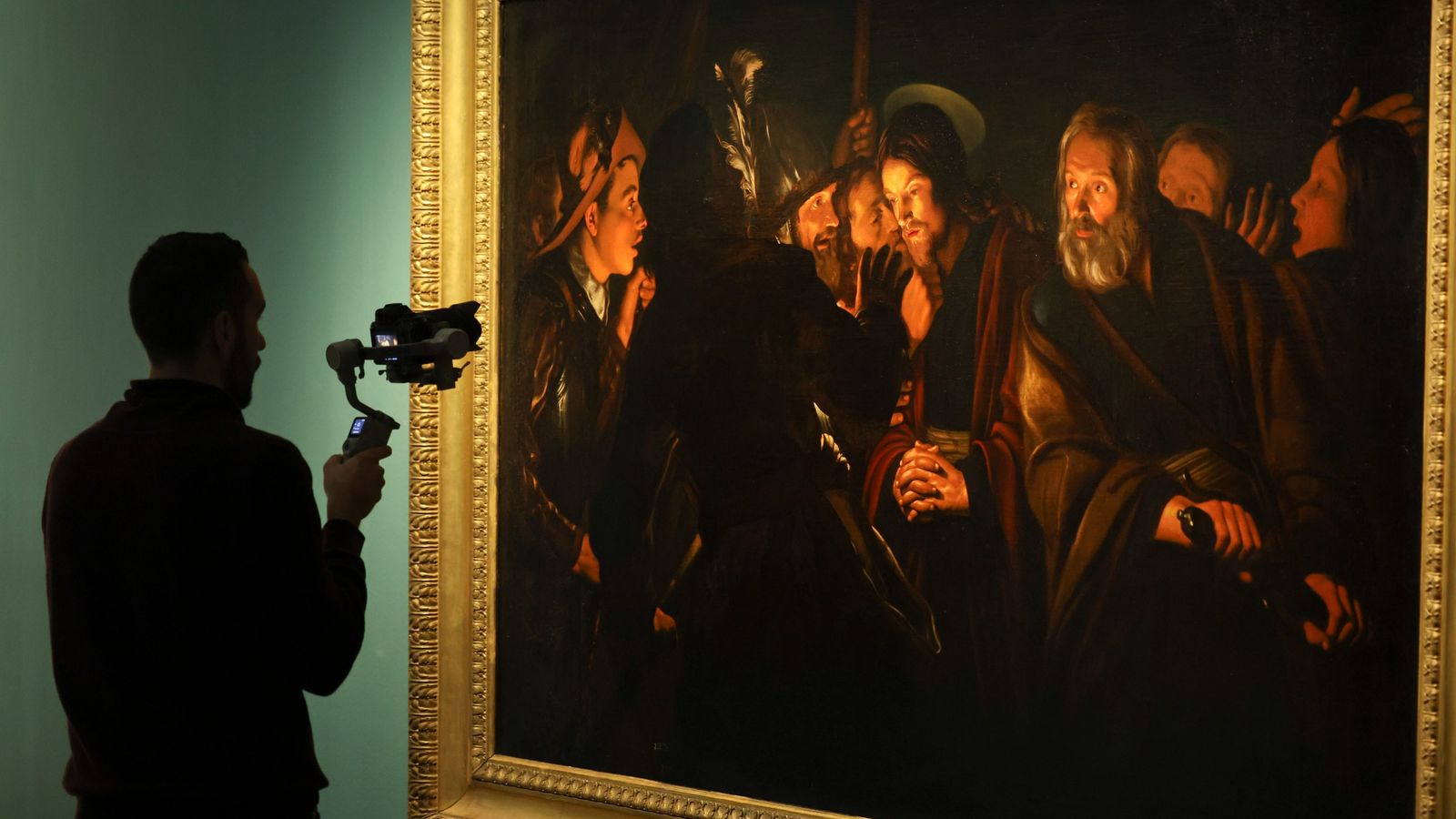 El 'Prendimiento de Cristo' de Adam de Coster.