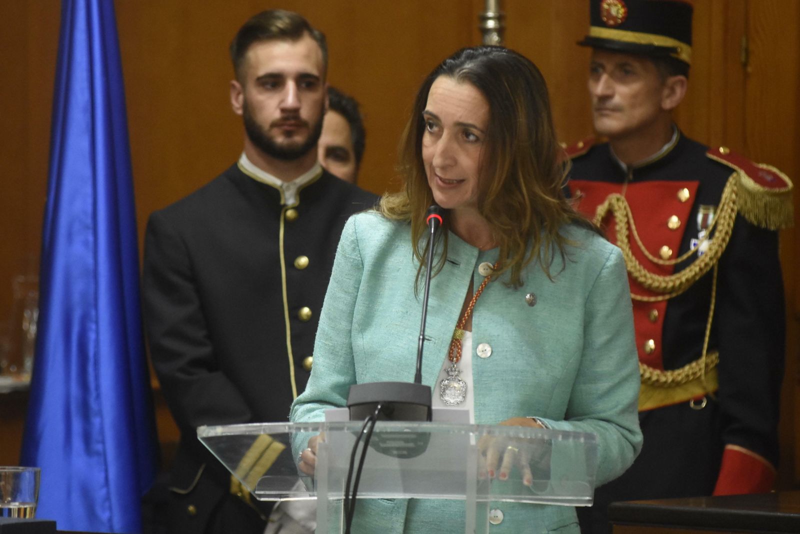 La portavoz de Vox, Paula Badanelli.