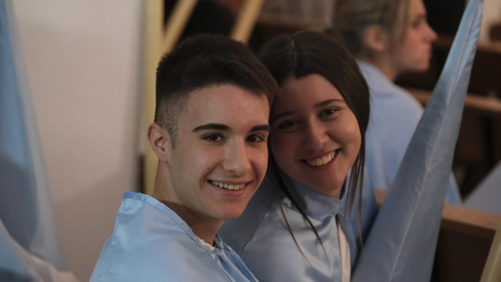 La procesión de Los Ángeles en Almería, en imágenes