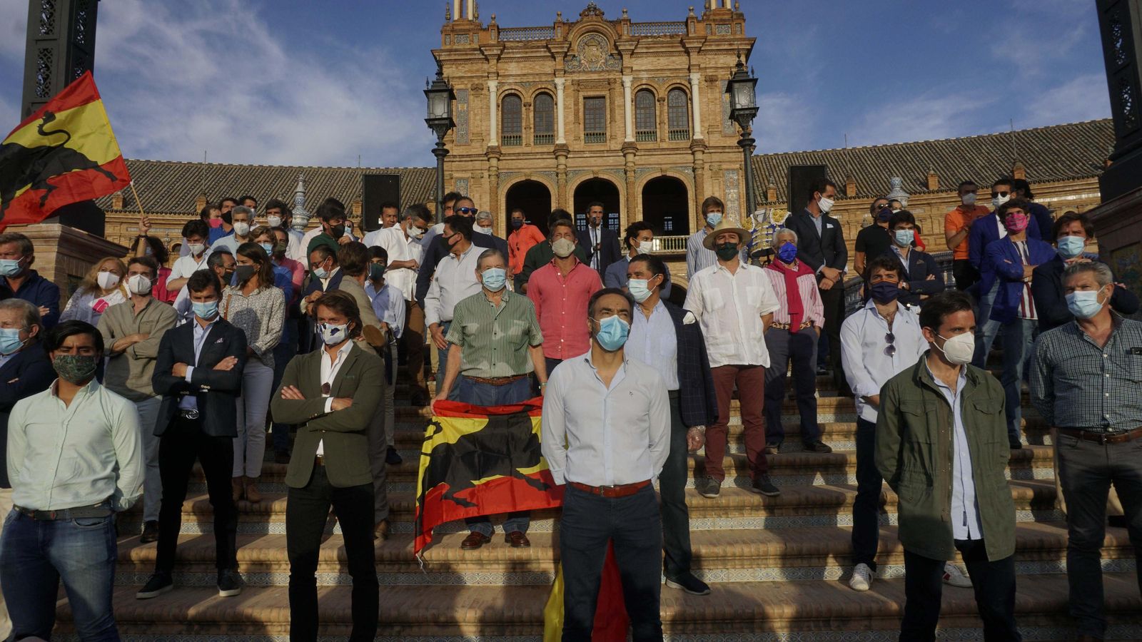 Algunas de las figuras que han acudido a la cita.