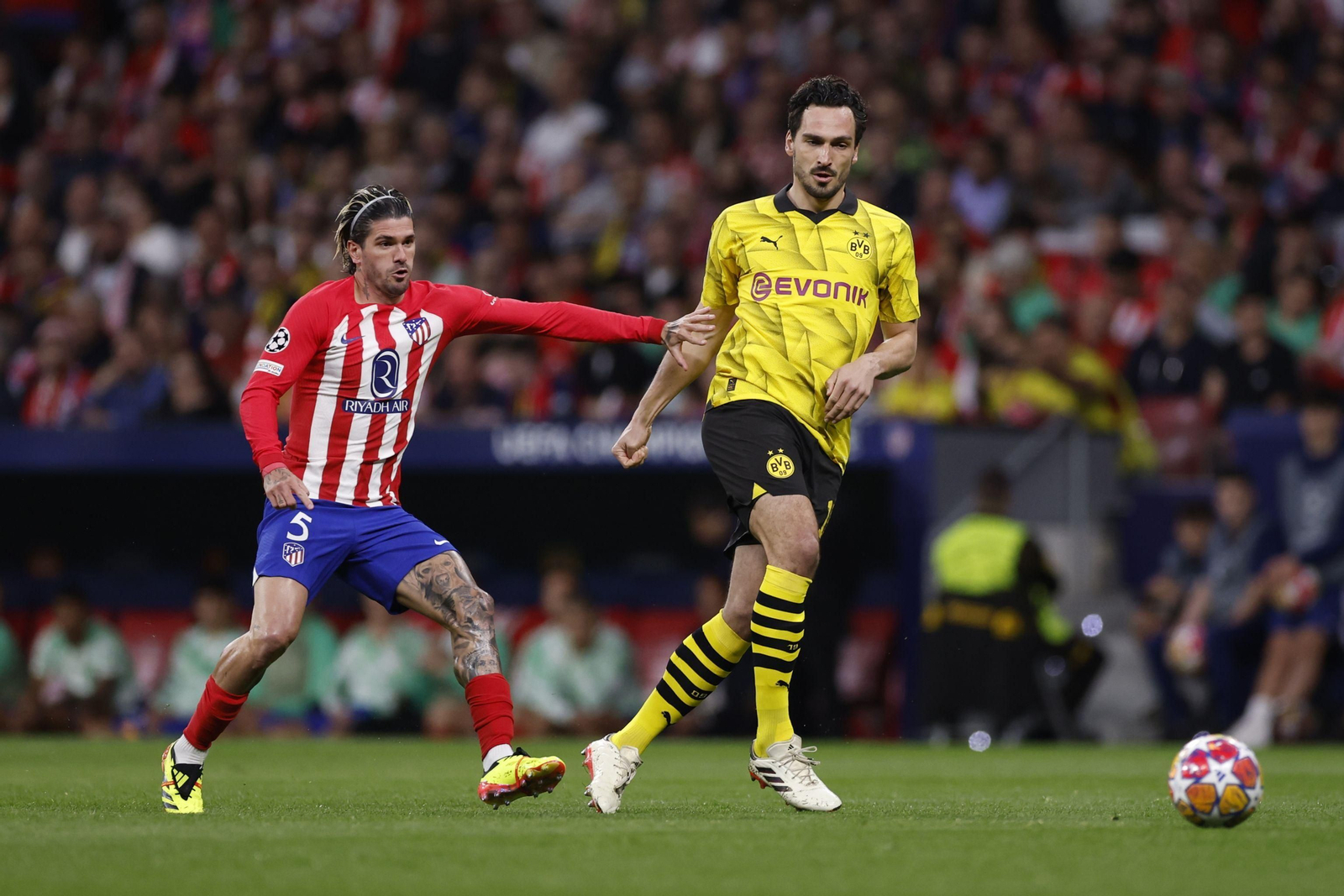 El Atlético de Madrid - Borussia Dortmund, en fotos