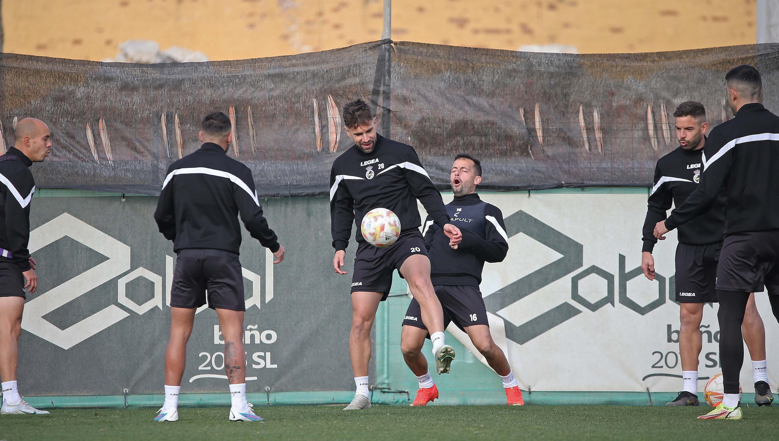Fotos del entrenamiento de la Balona  previo al partido contra el Deportivo de La Coruña