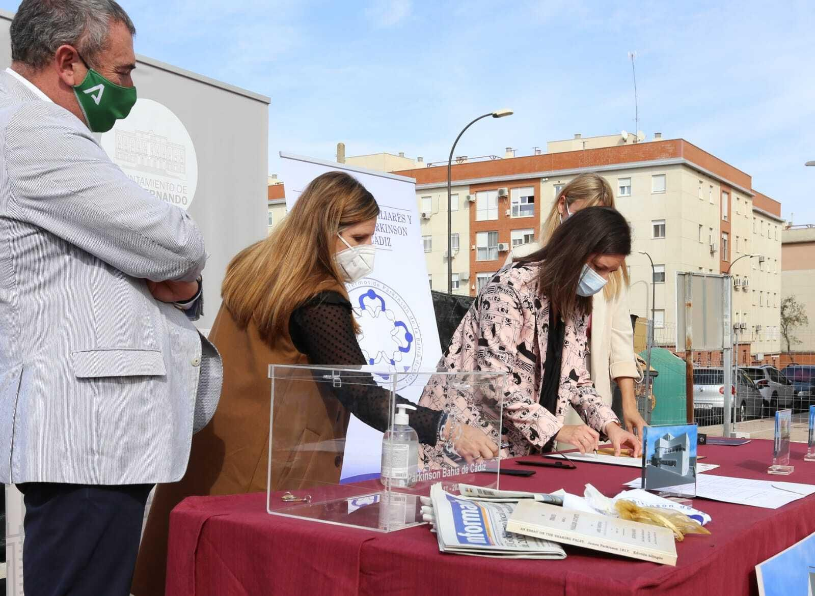 Así ha sido el acto de Párkinson en Camposoto