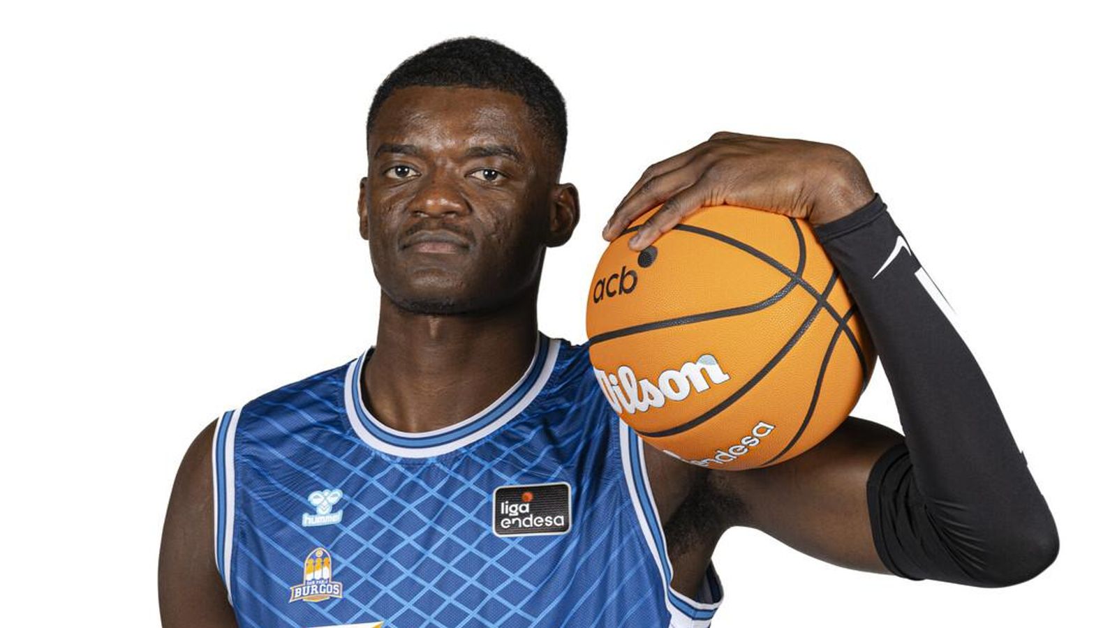 Nzosa, en una sesión de fotos.