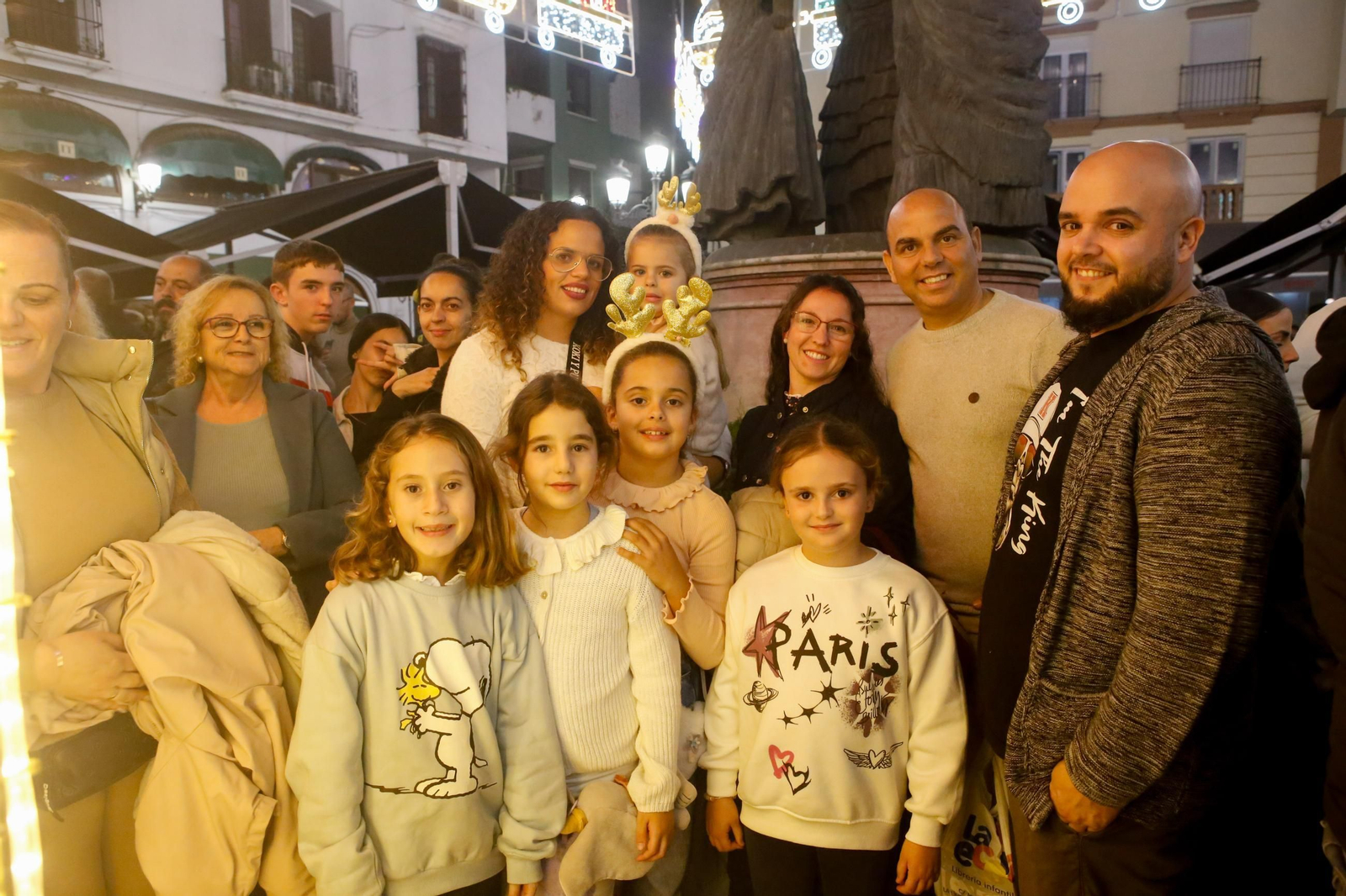 Las fotos del encendido del alumbrado navideño en La Línea Las fotos del encendido del alumbrado navideño en La Línea
