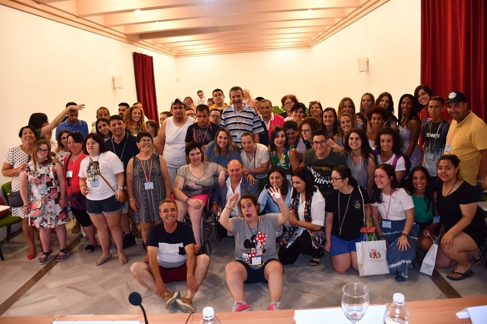 Participantes del campo de voluntariado en Osuna.