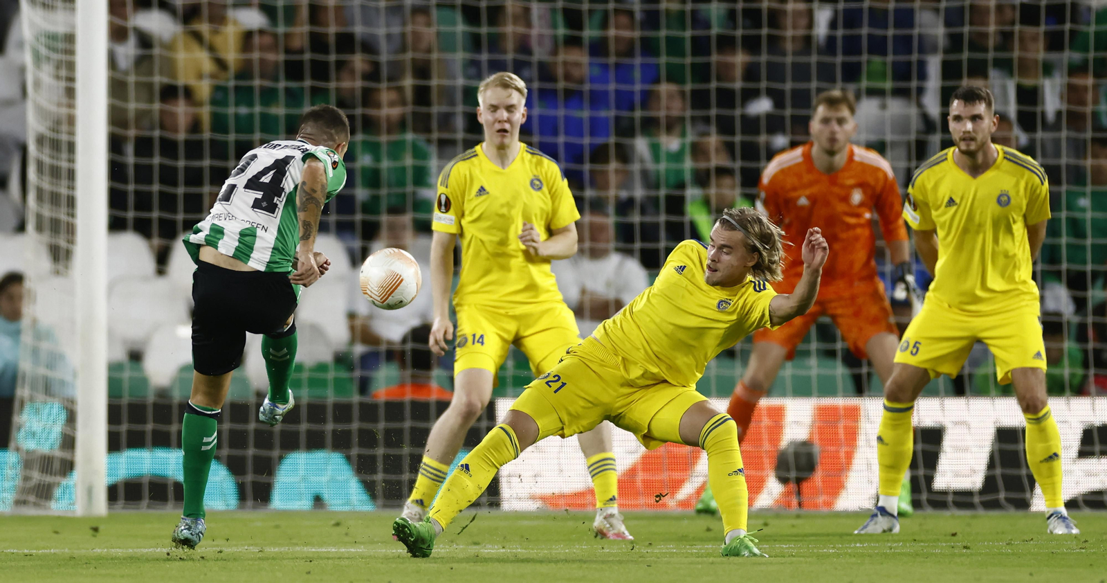 Las imágenes del Betis-Helsinki