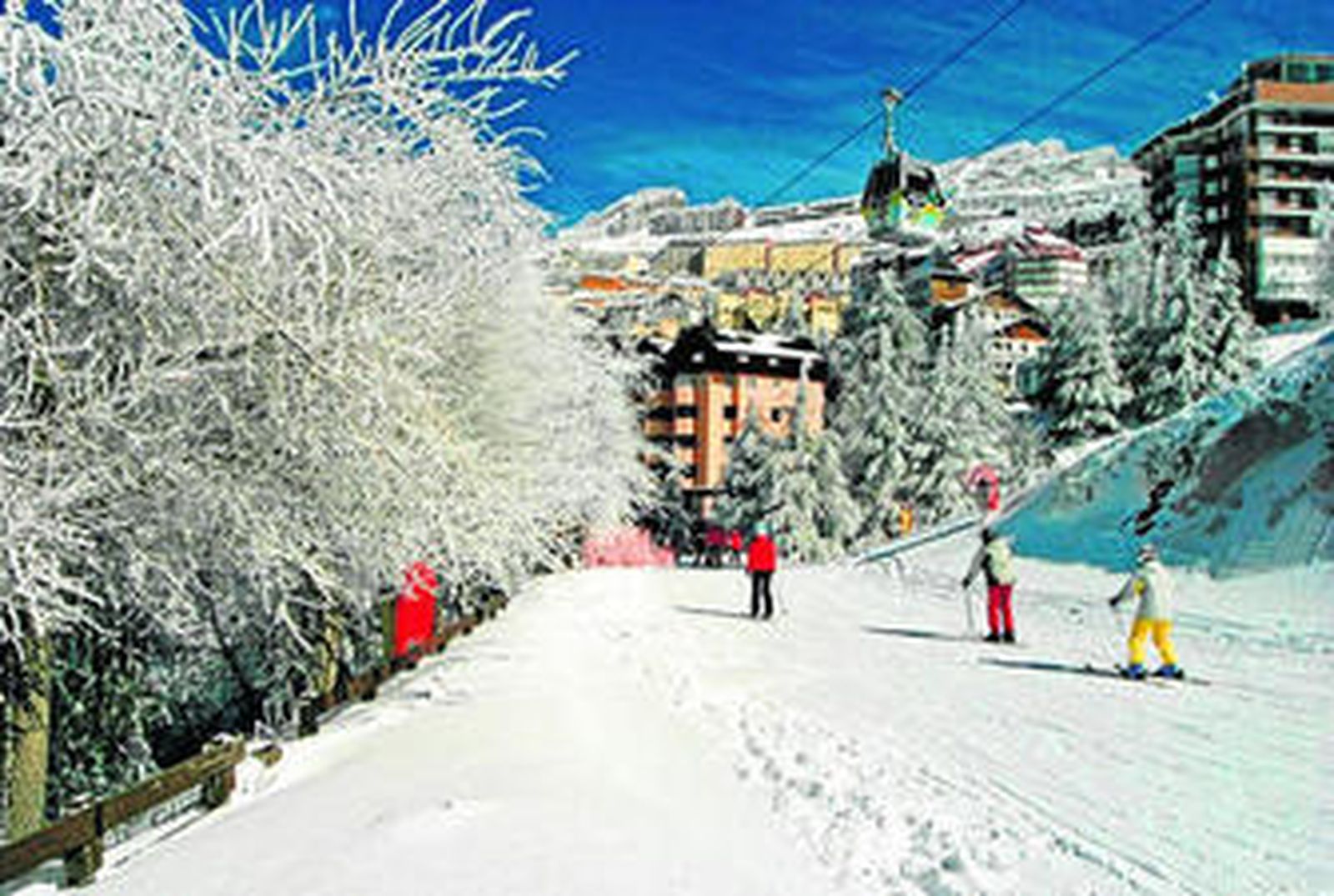 Las previsiones para el puente son buenas en cuanto al tiempo y al número de esquiadores.