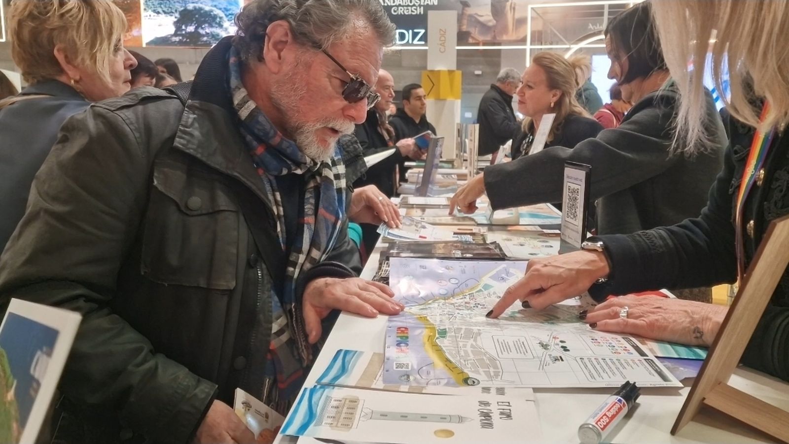 Uno de los puestos de información de la provincia en Fitur esta semana.