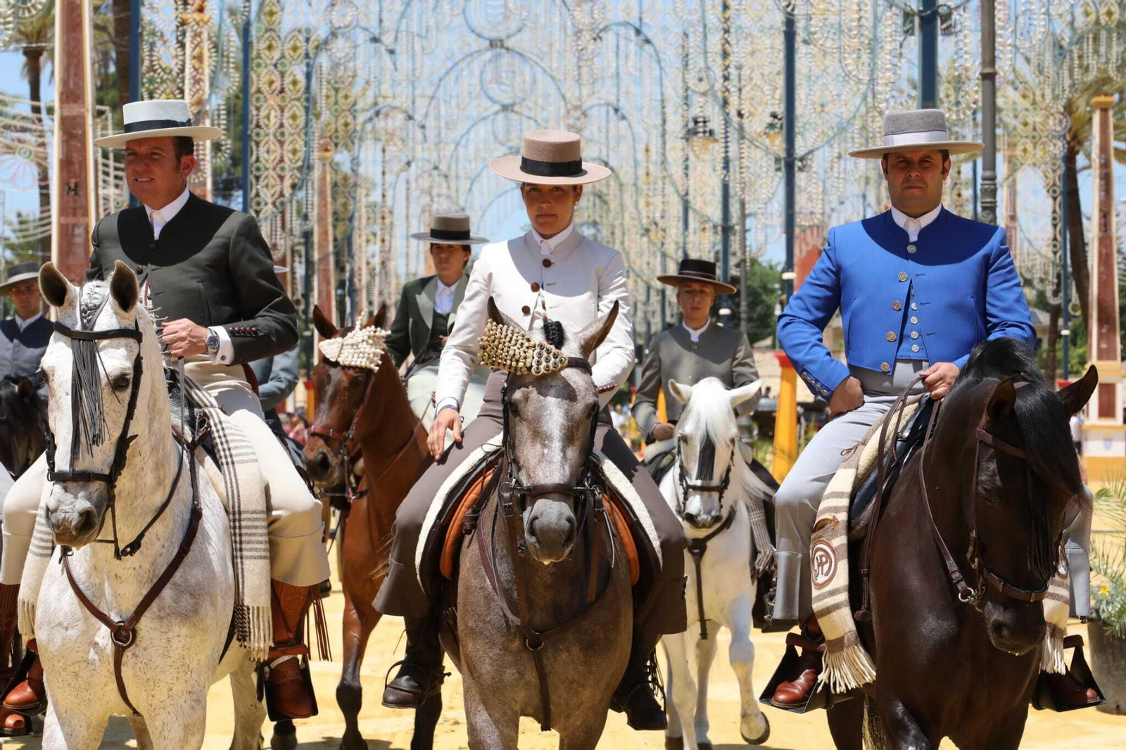 Las imágenes del Domingo de Feria del Caballo de Jerez