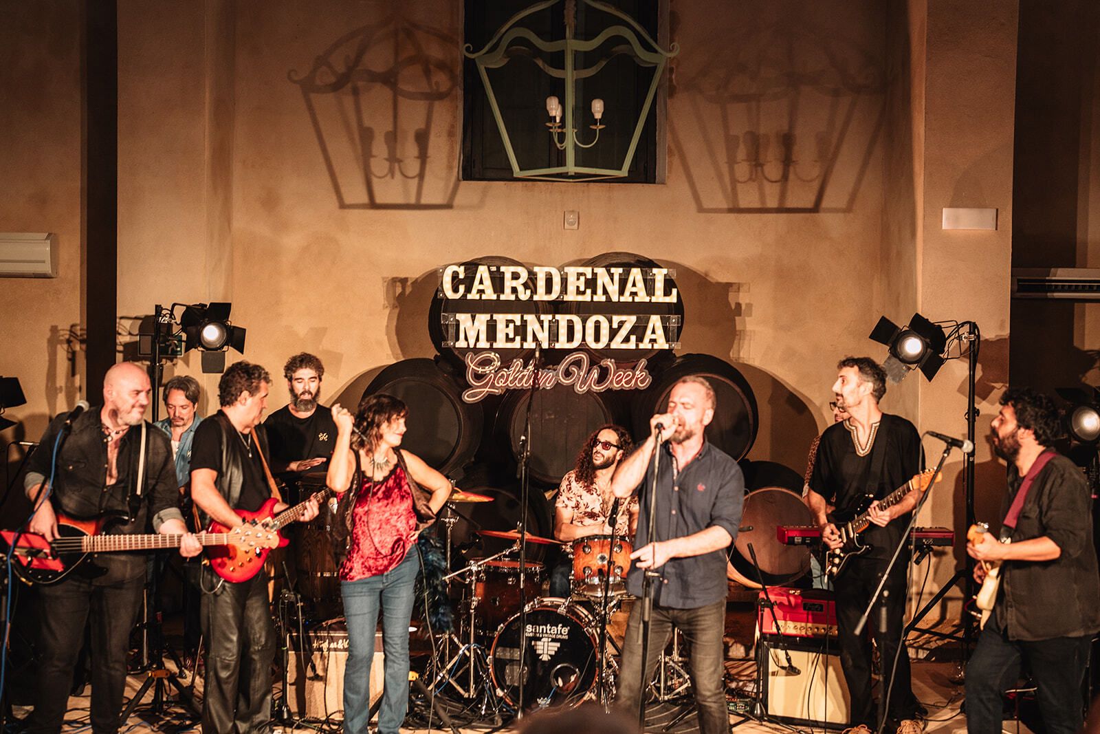 Así fue el tributo al Festival de Woodstock y  la Cardenal Mendoza Cocktail Competition