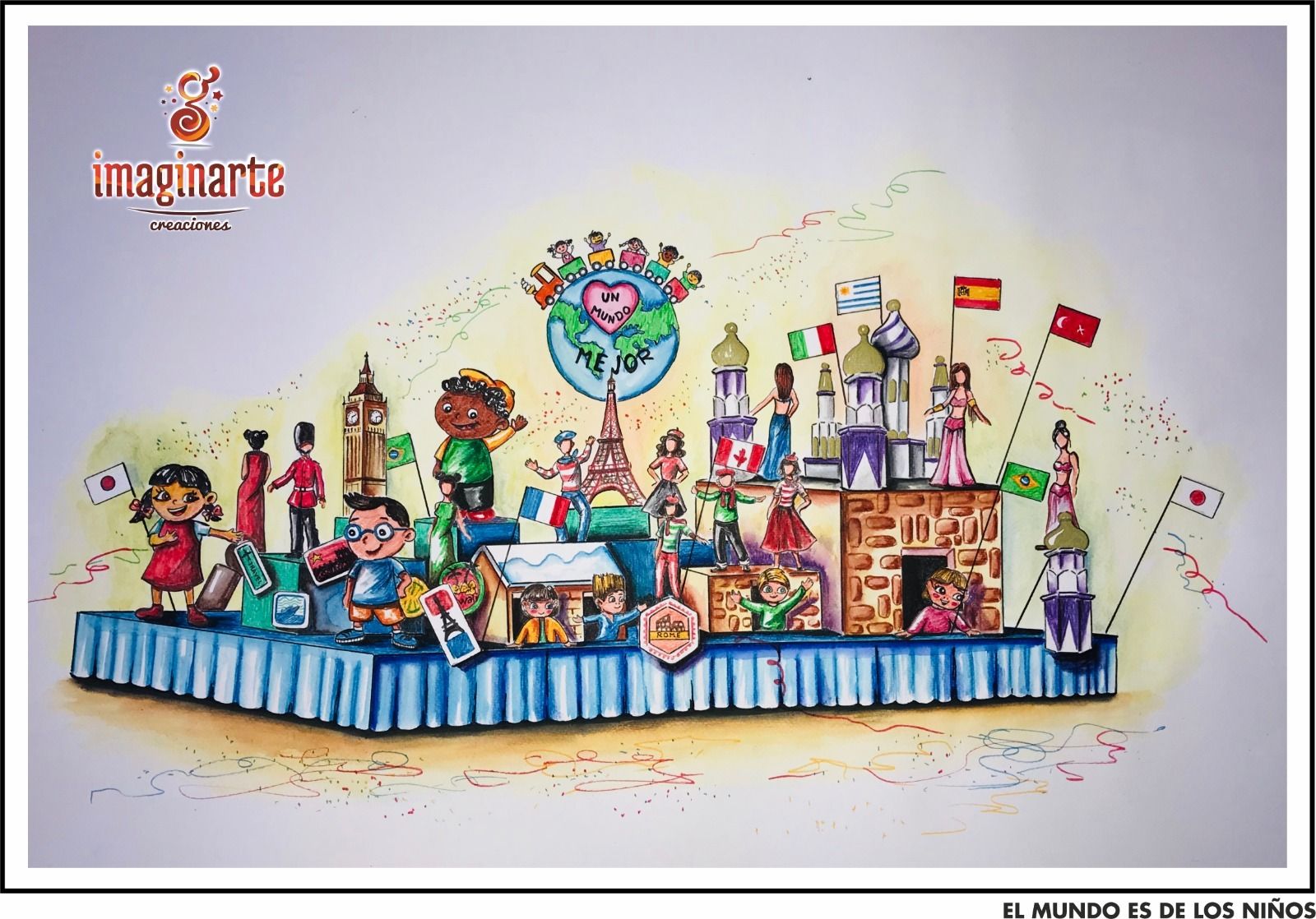 Así son las carrozas de la gran cabalgata de Carnaval de San Fernando 2020