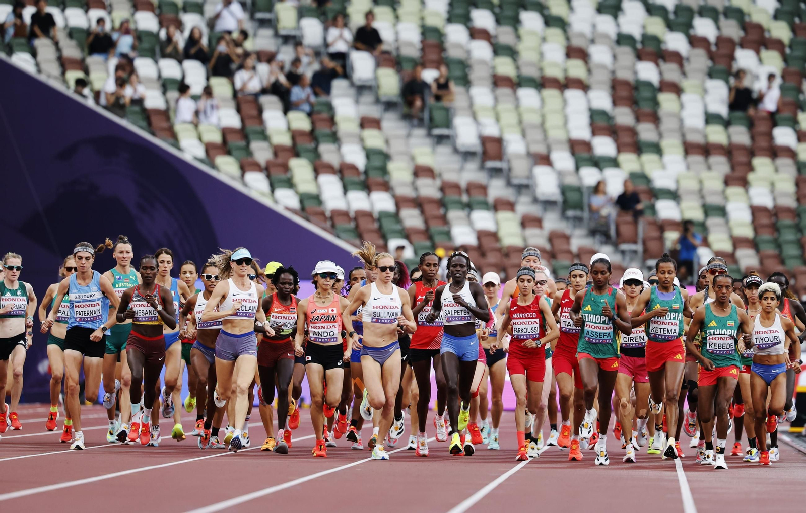 Las mejores imágenes del triunfo de Seville en 100 metros y del resto del Mundial de atletismo