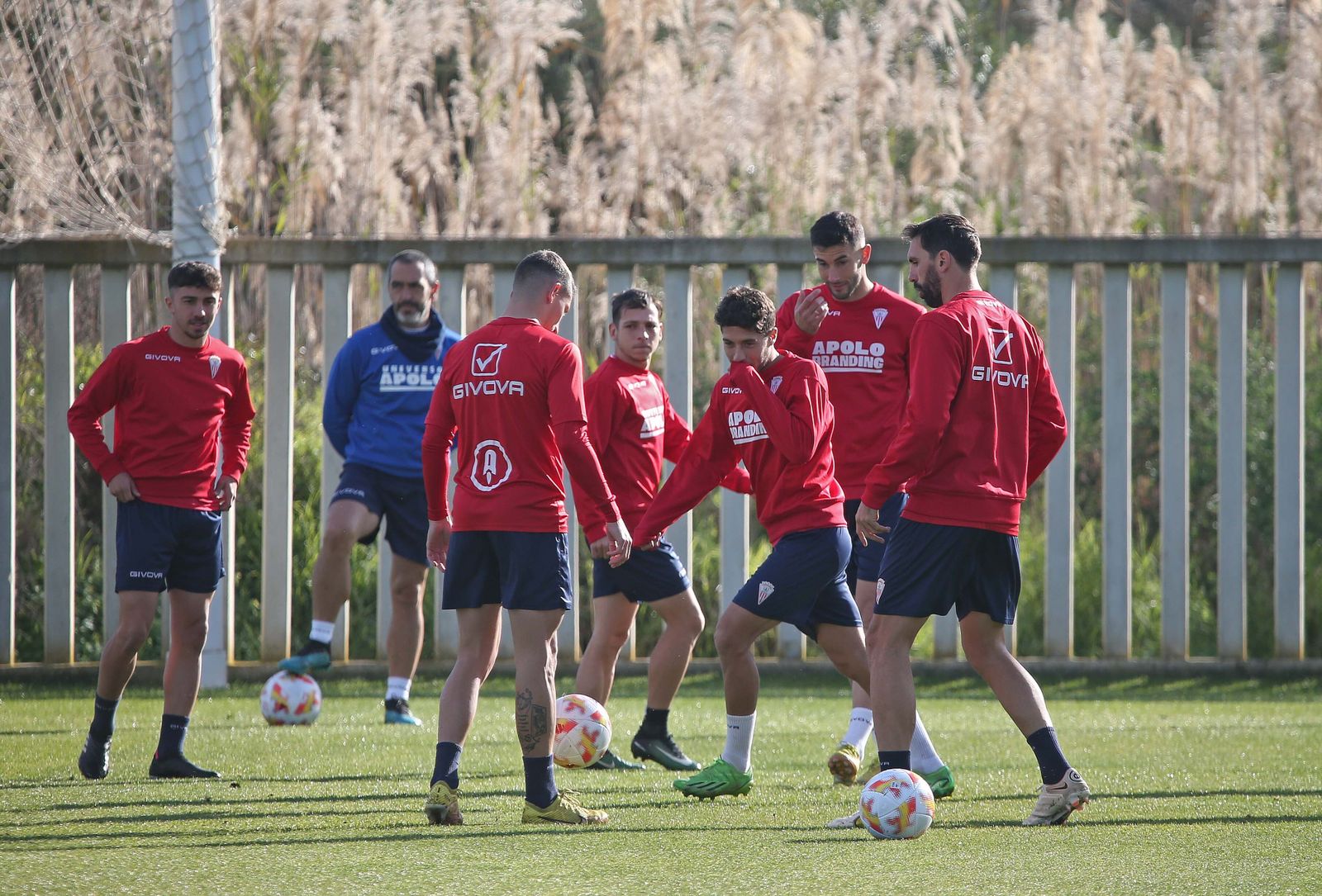 Fotos del entrenamiento del Algeciras CF previo al partido contra el Talavera