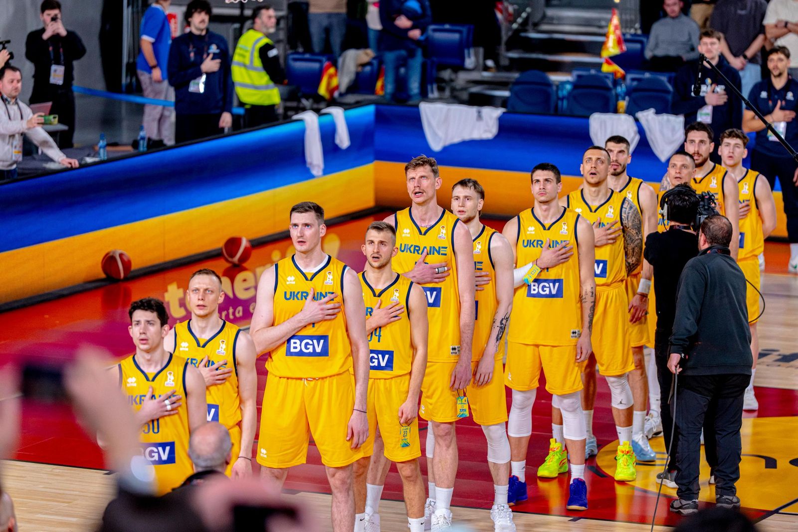 Las mejores fotos del España-Ucrania de baloncesto