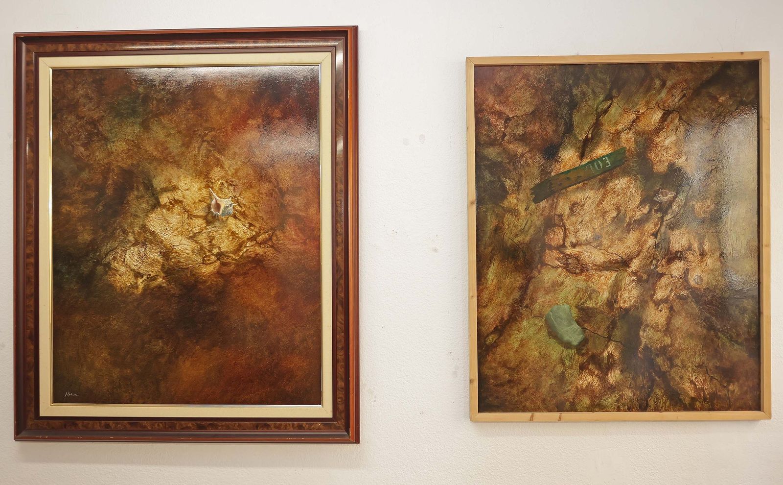 Fotos de la exposición de Juan Zahara en la asociación cultural Alarte de Algeciras