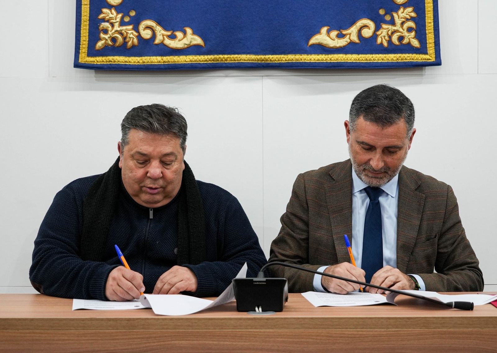 Firma convenio Ayuntamiento-Obispado