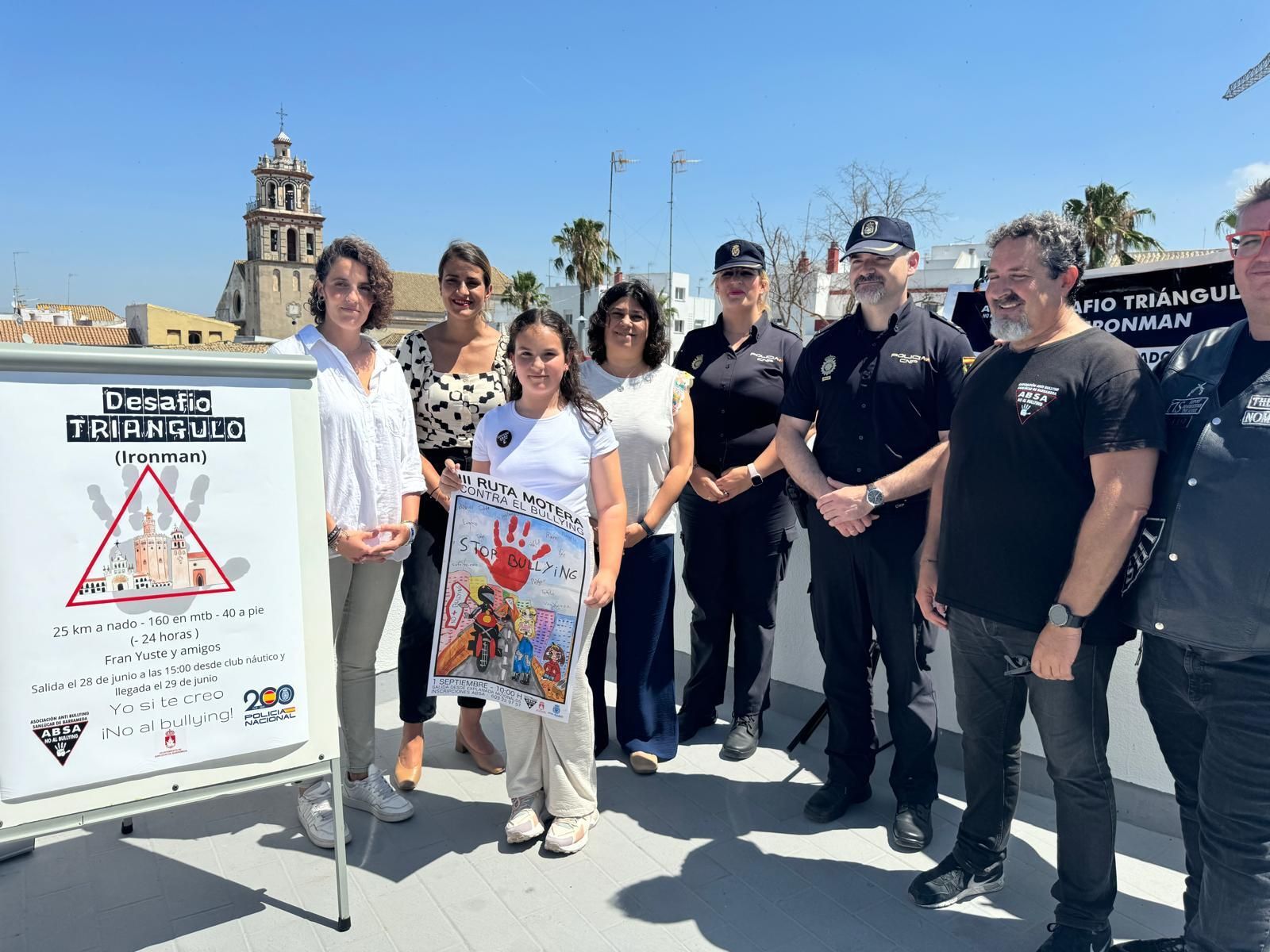 Presentación de los eventos con la alcaldesa.