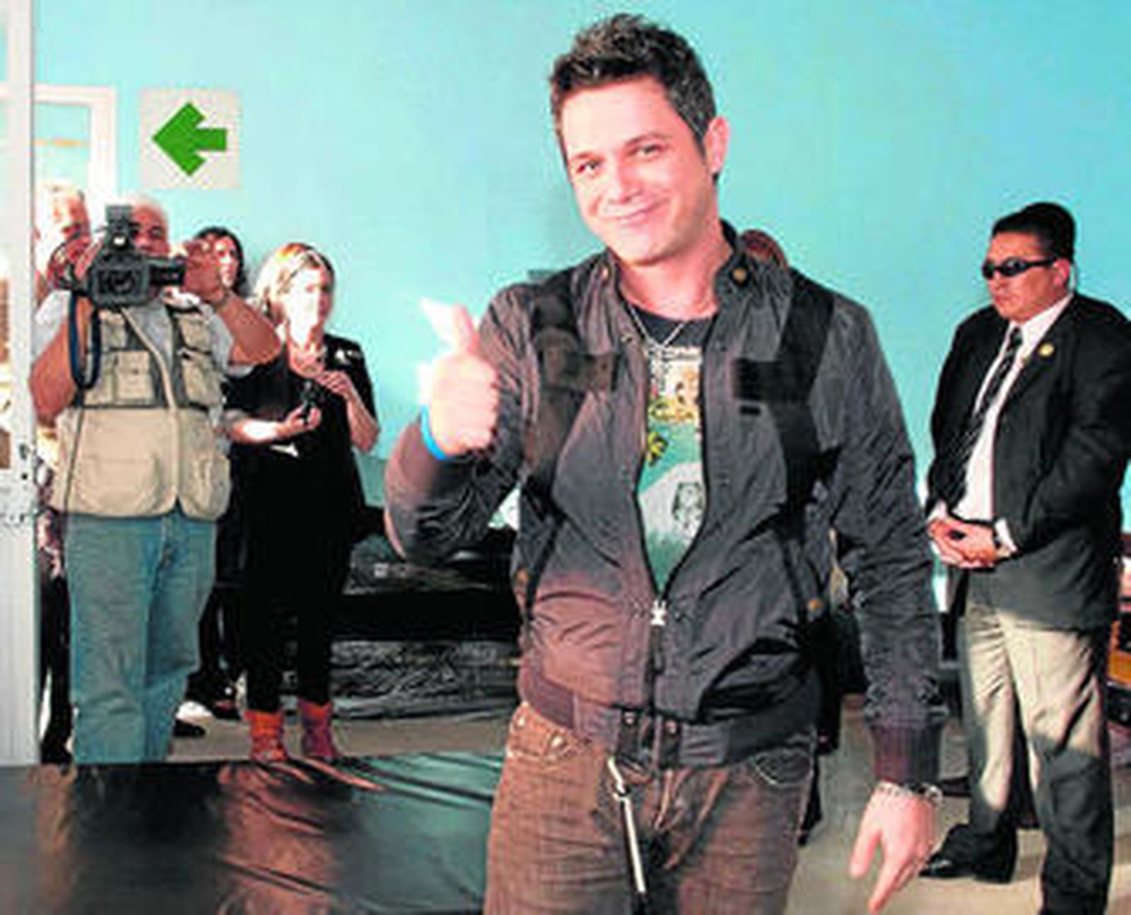 Alejandro Sanz propone un apagón a favor del planeta