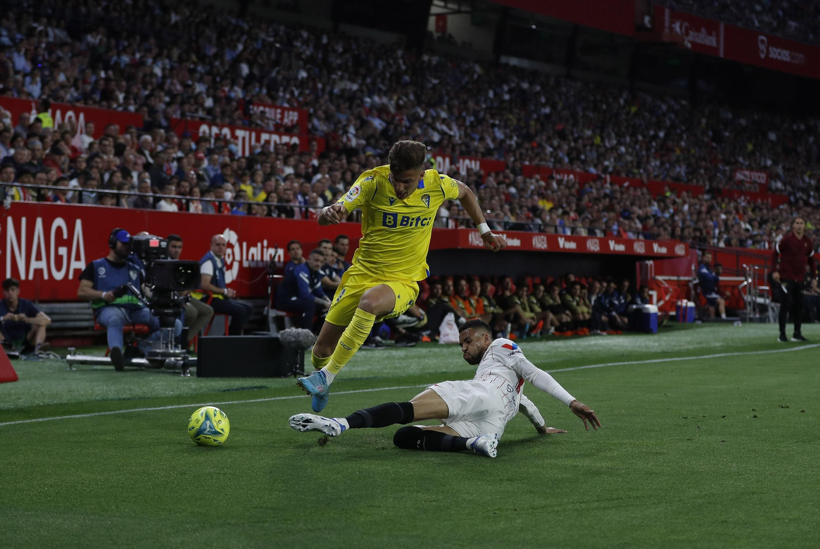 Las imágenes del Sevilla-Cádiz