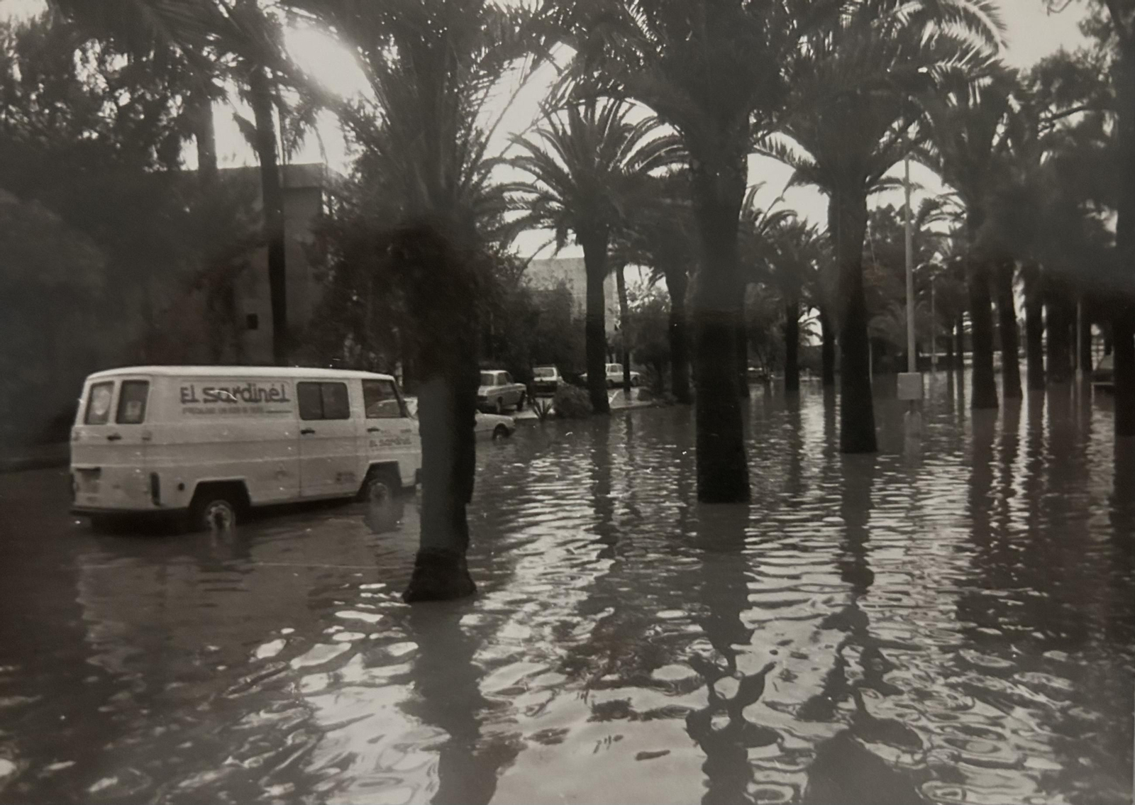 Efectos del temporal e inundaciones de enero de 1996 en Huelva.