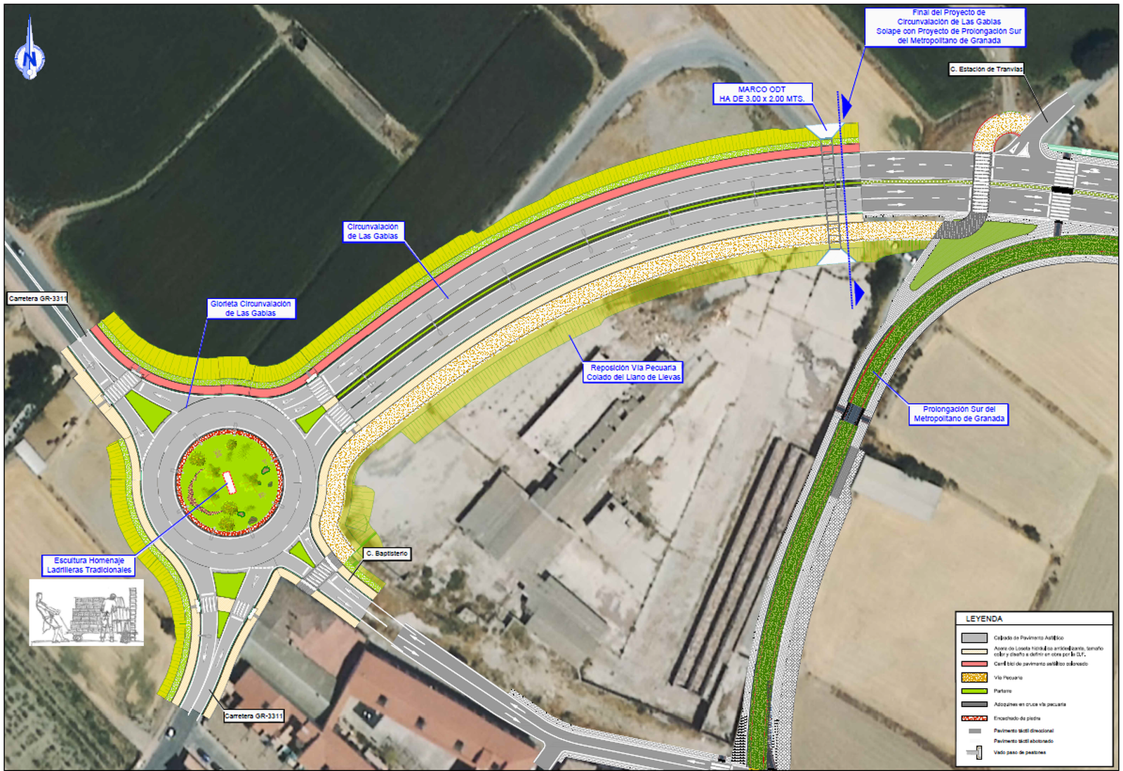 Proyecto Vial del Machuchón de Las Gabias