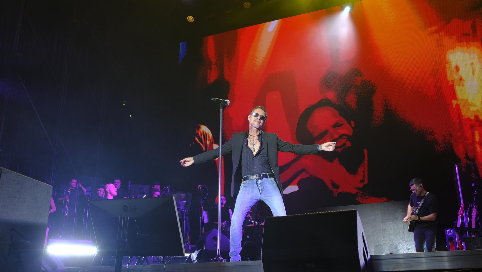 Concierto de Marc Anthony en Roquetas, en imágenes