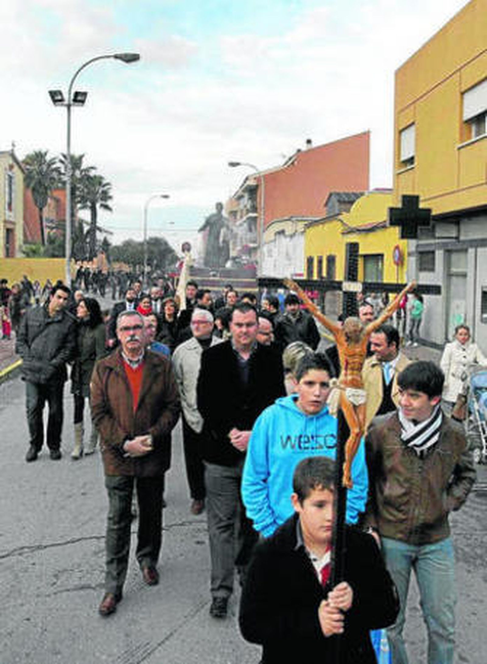 Instantánea de la salida extraordinaria de San Juan Bosco.