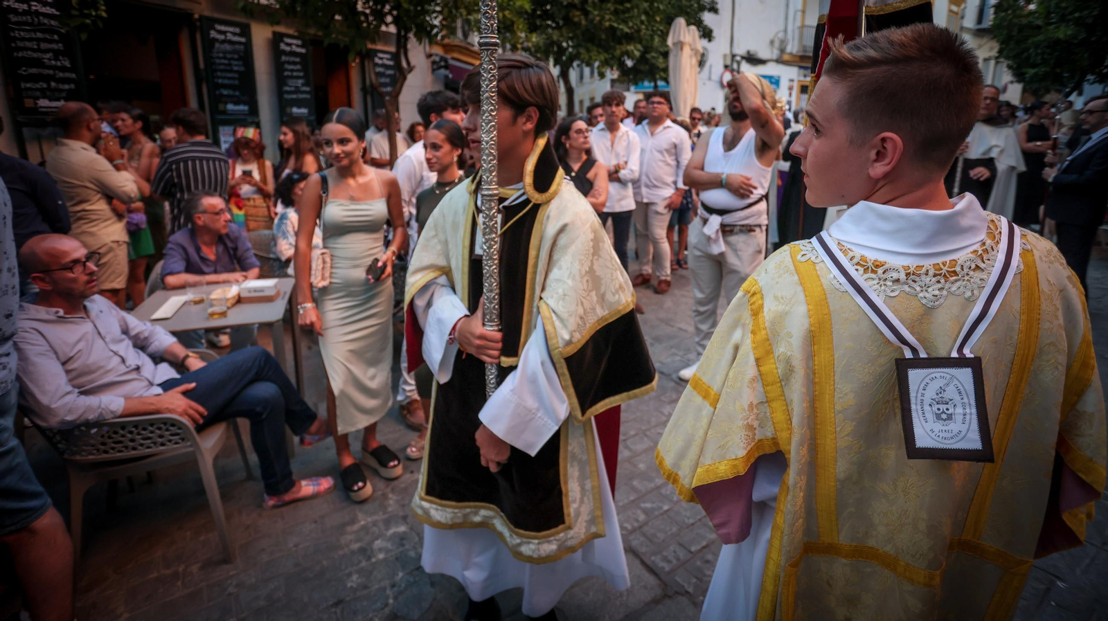Imágenes de la procesión de la Virgen del Carmen en Jerez