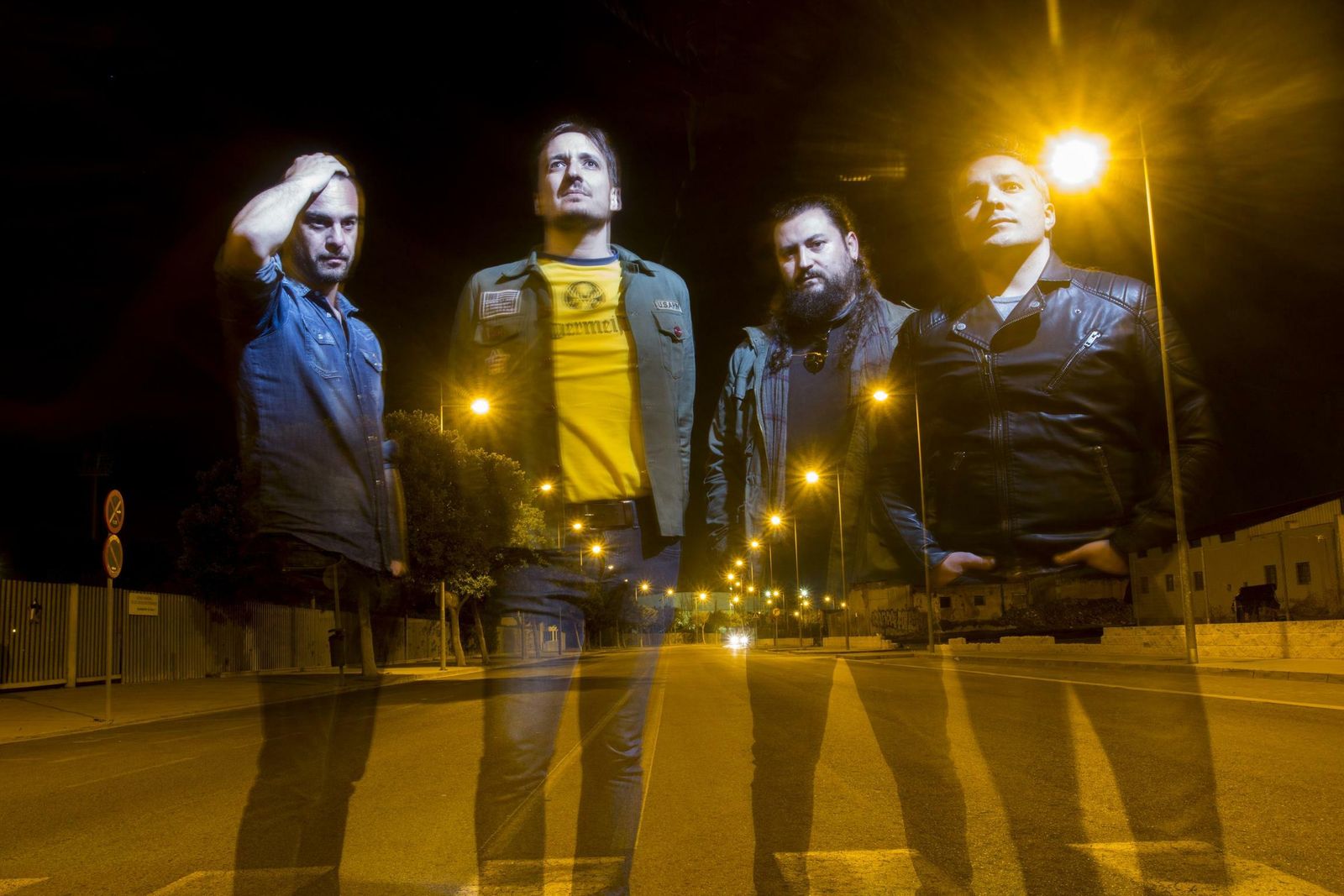 Componentes de la banda almeriense 'Solonadie'