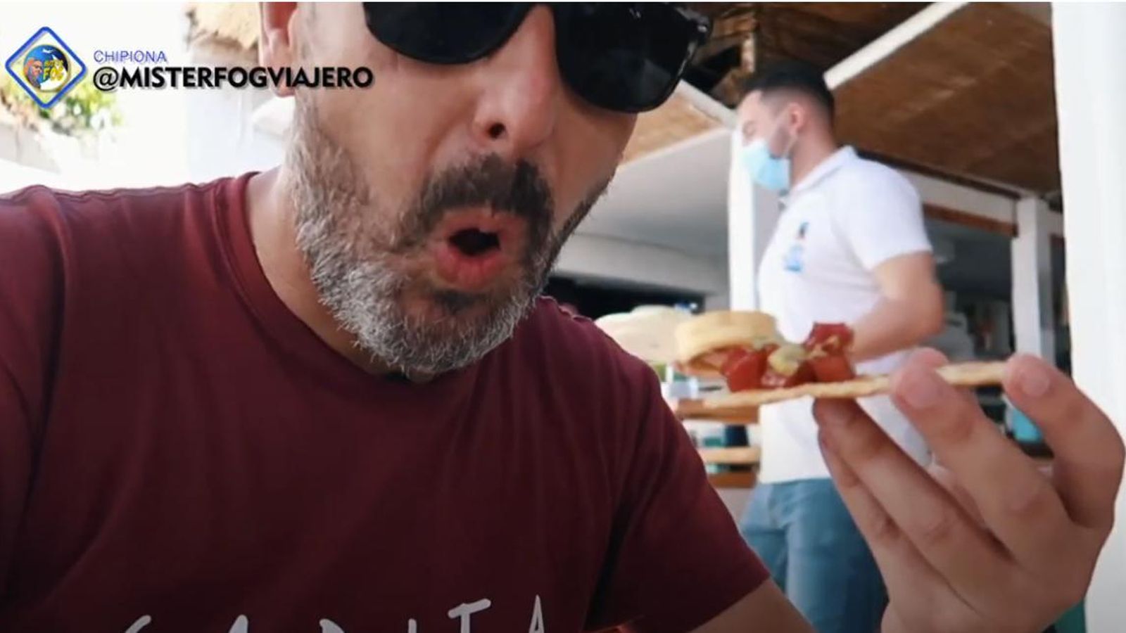 Mister Gog en Chipiona.