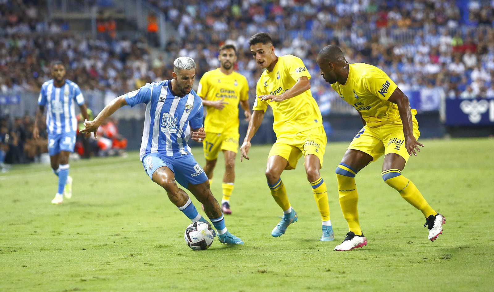 El Málaga-UD Las Palmas, en fotos
