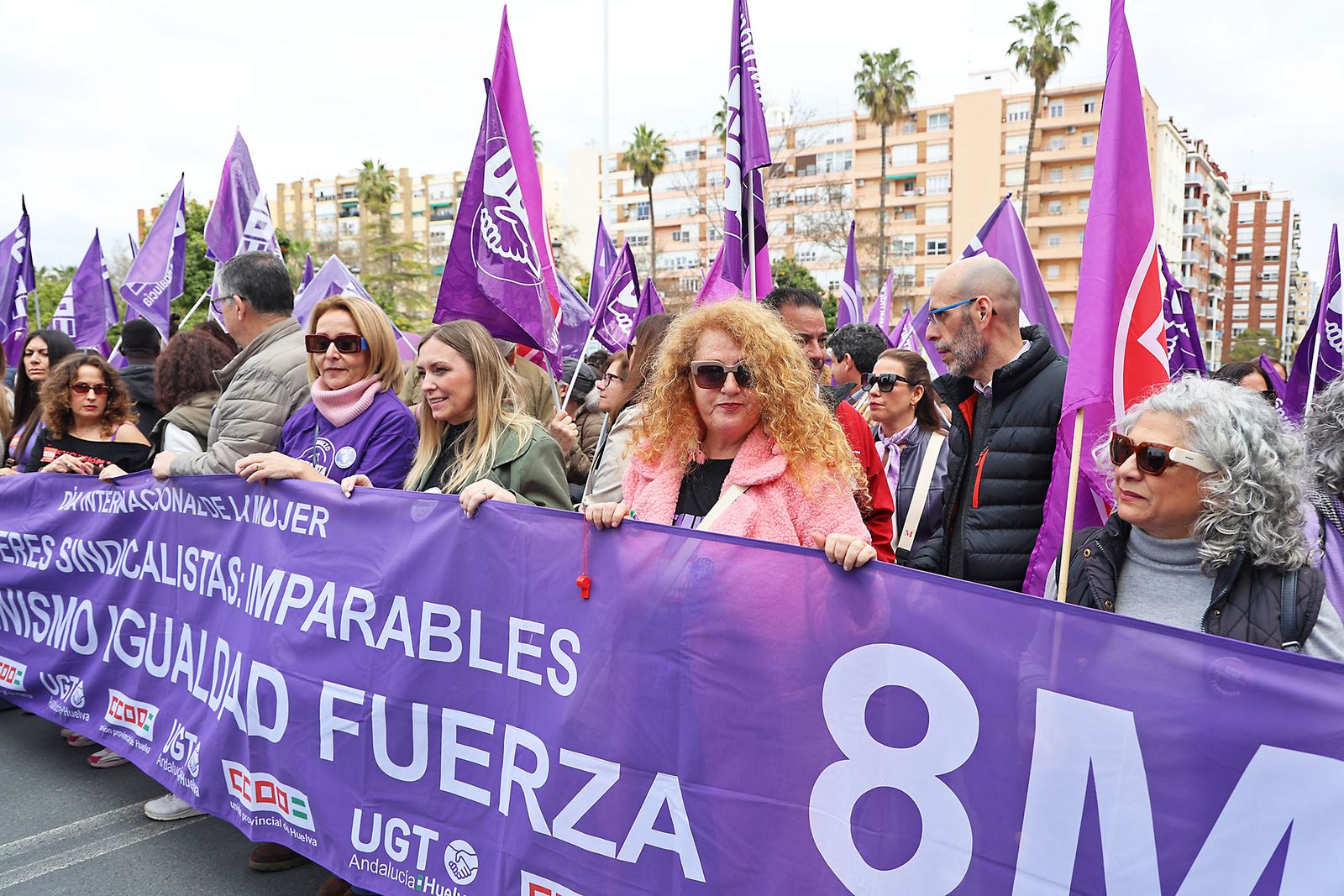 8M: Las fotografías de la manifestación del Día de la Mujer