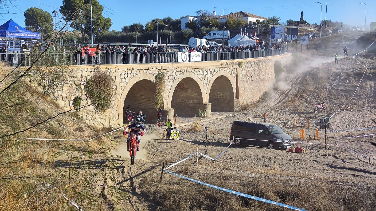 Antoine Magan se hace con el título en la final del Campeonato de Enduro en Huércal-Overa