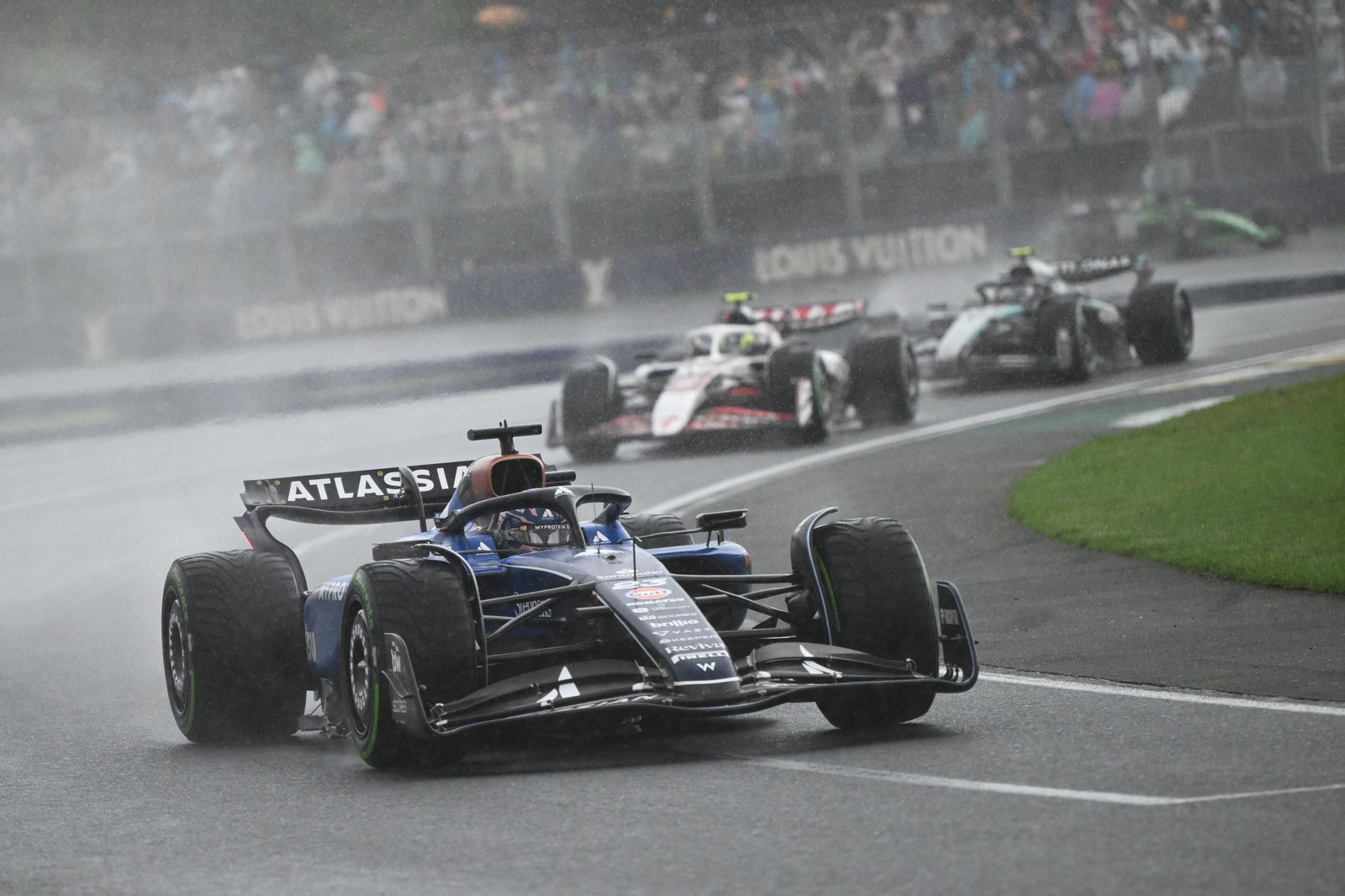 Los fotos del arranque de la Fórmula 1 en Melbourne