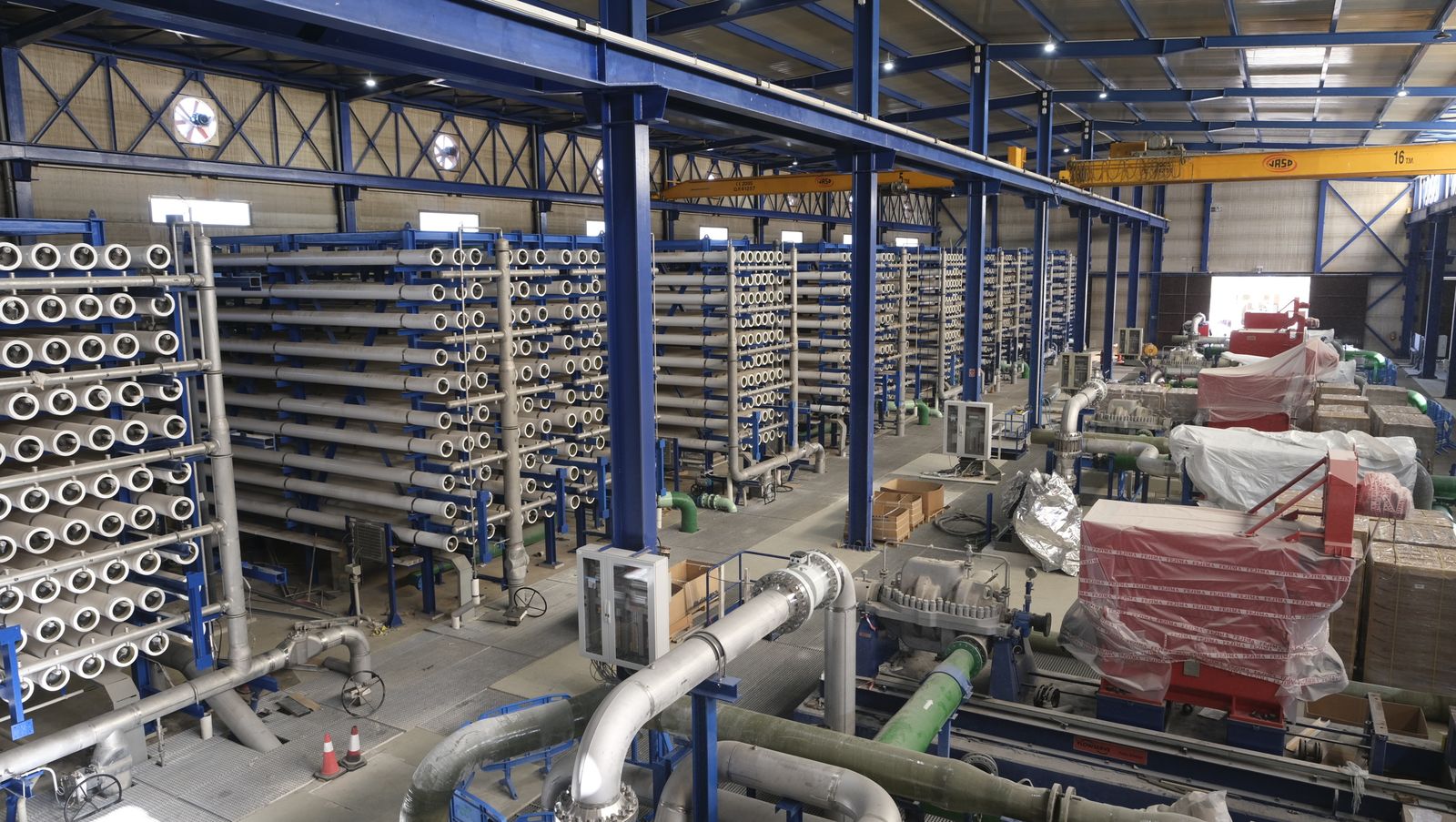 Visita a la desaladora Mar de Alborán.