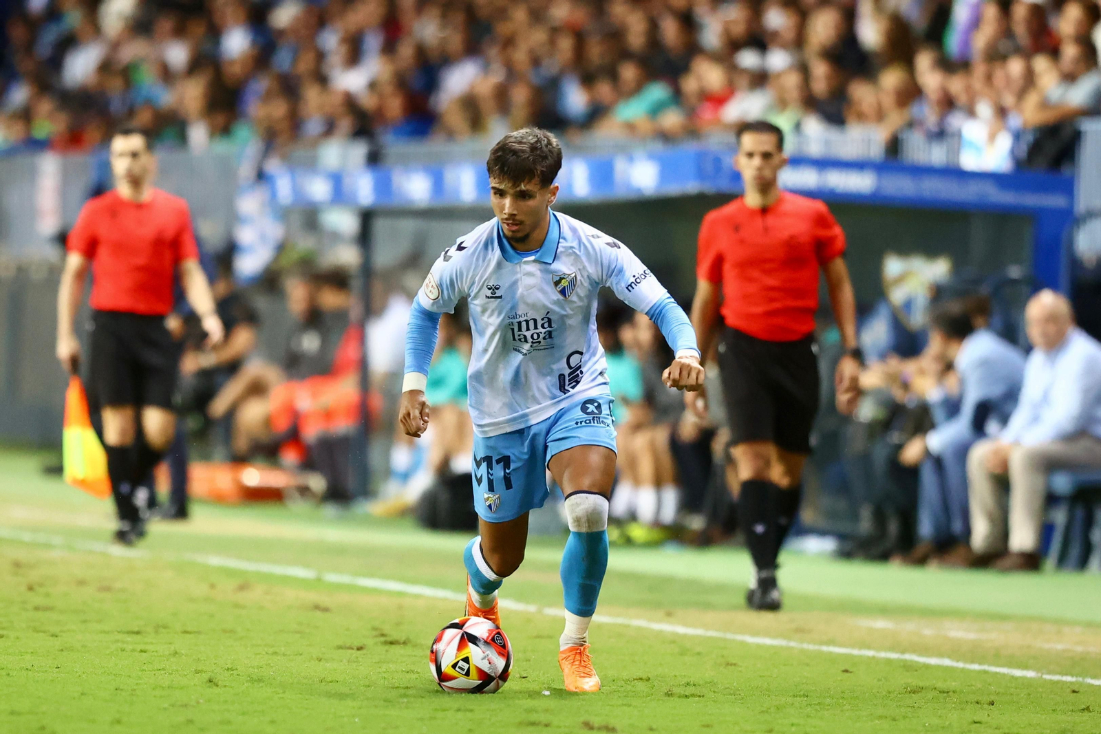 El Málaga CF - Real Madrid Castilla, en imágenes