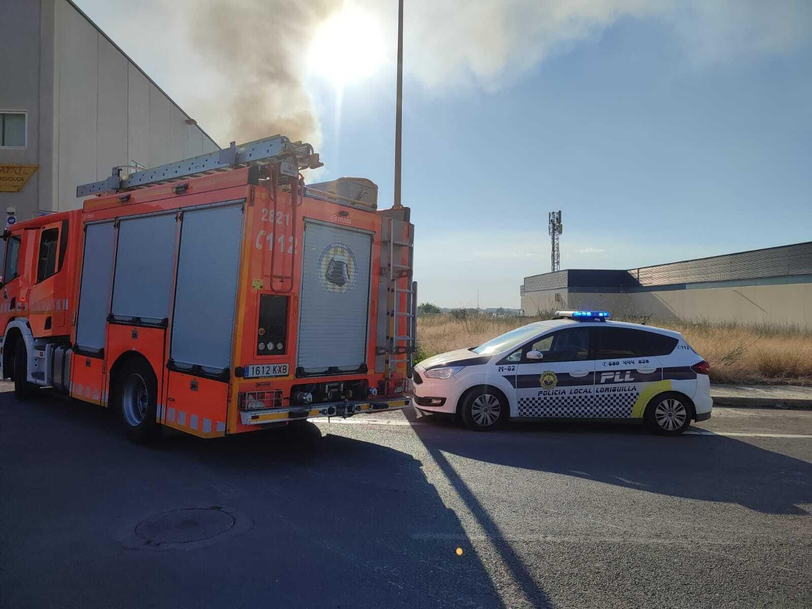 Un coche de la Policía Local de Loriguilla