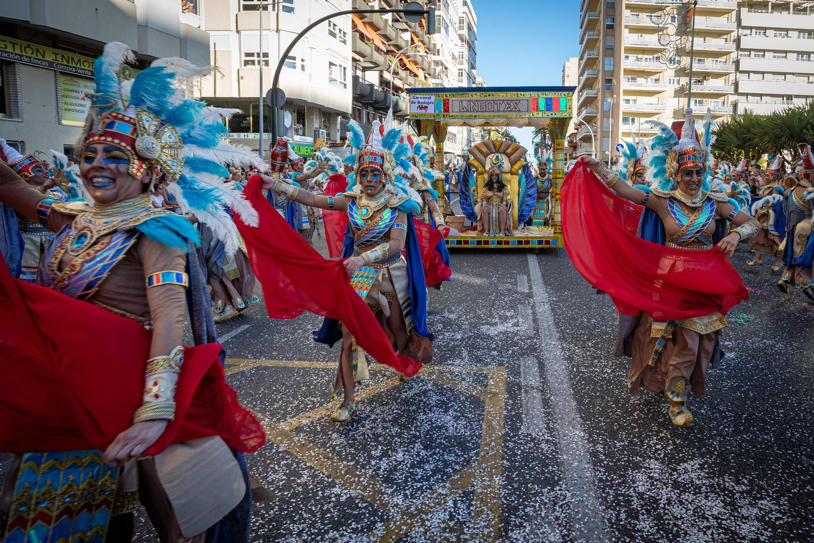 La cabalgata del Carnaval de Cádiz 2022, en imágenes