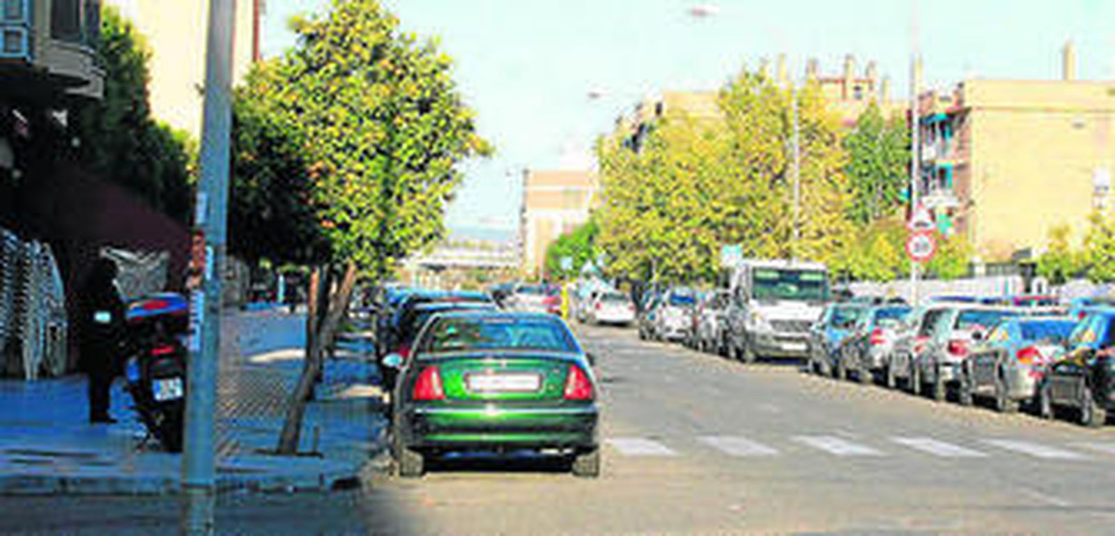 Calle en la que la Junta va a ejecutar la expropiación de la vivienda.