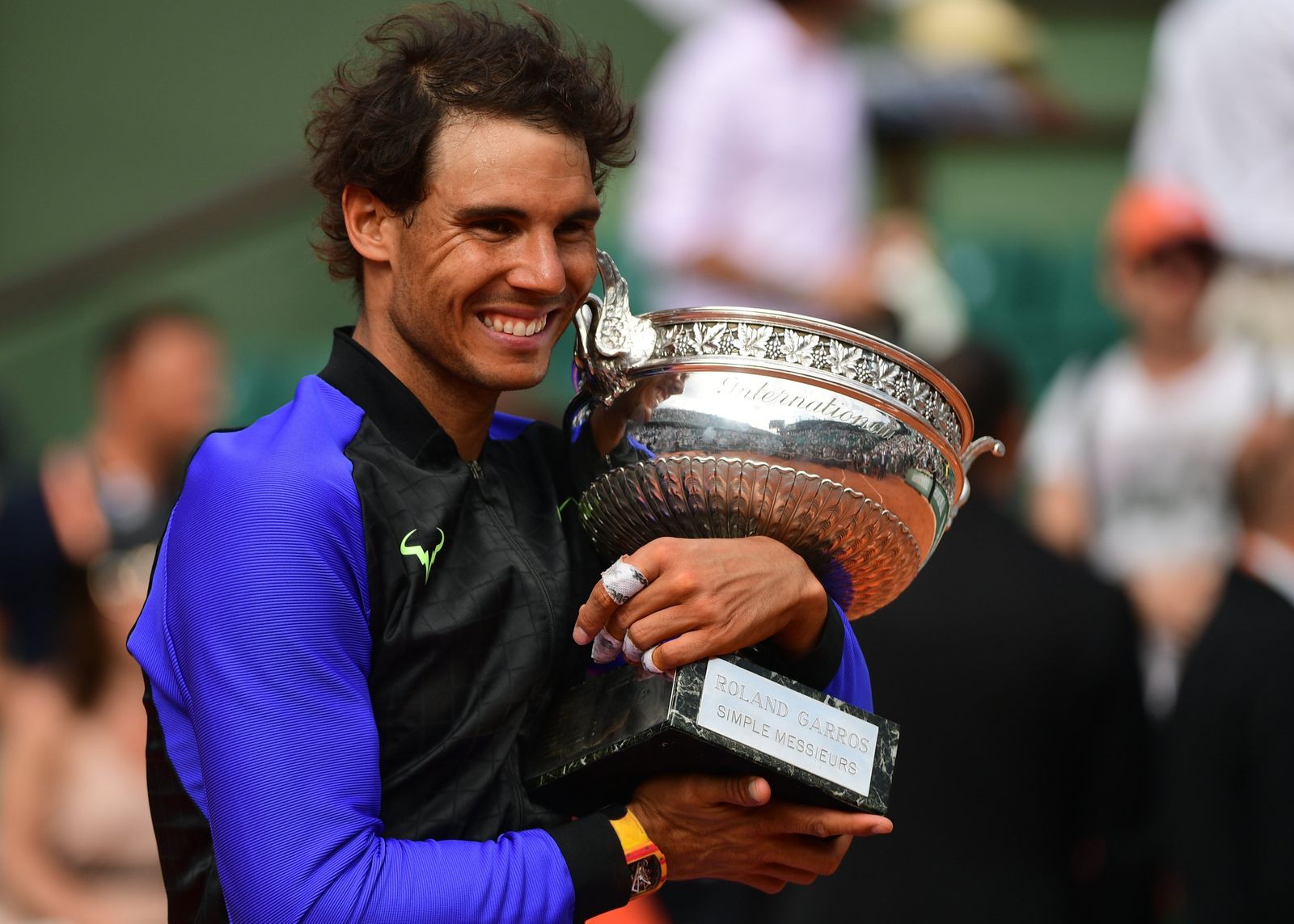 La final del décimo título de Nadal en Roland Garros, en imágenes