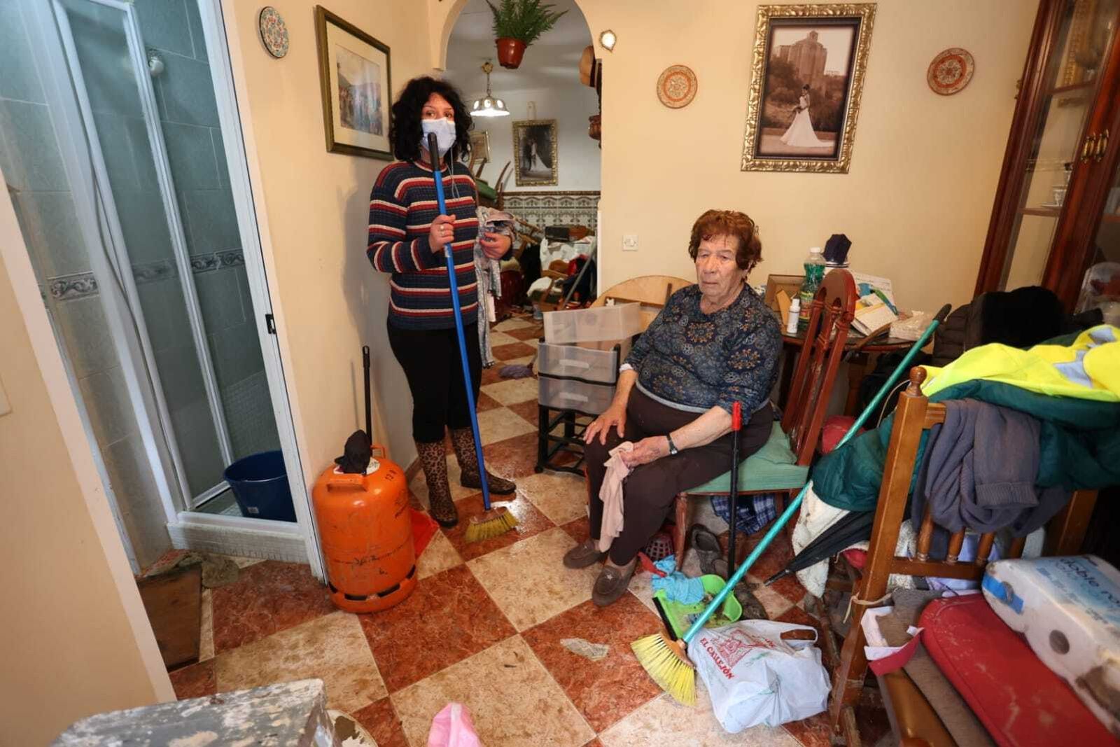 Los destrozos en Setenil tras la riada, en imágenes